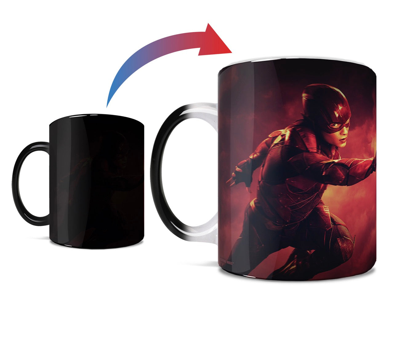 Justice League (The Flash Logo) Morphing Mugs®  Heat-Sensitive Mug MMUG707