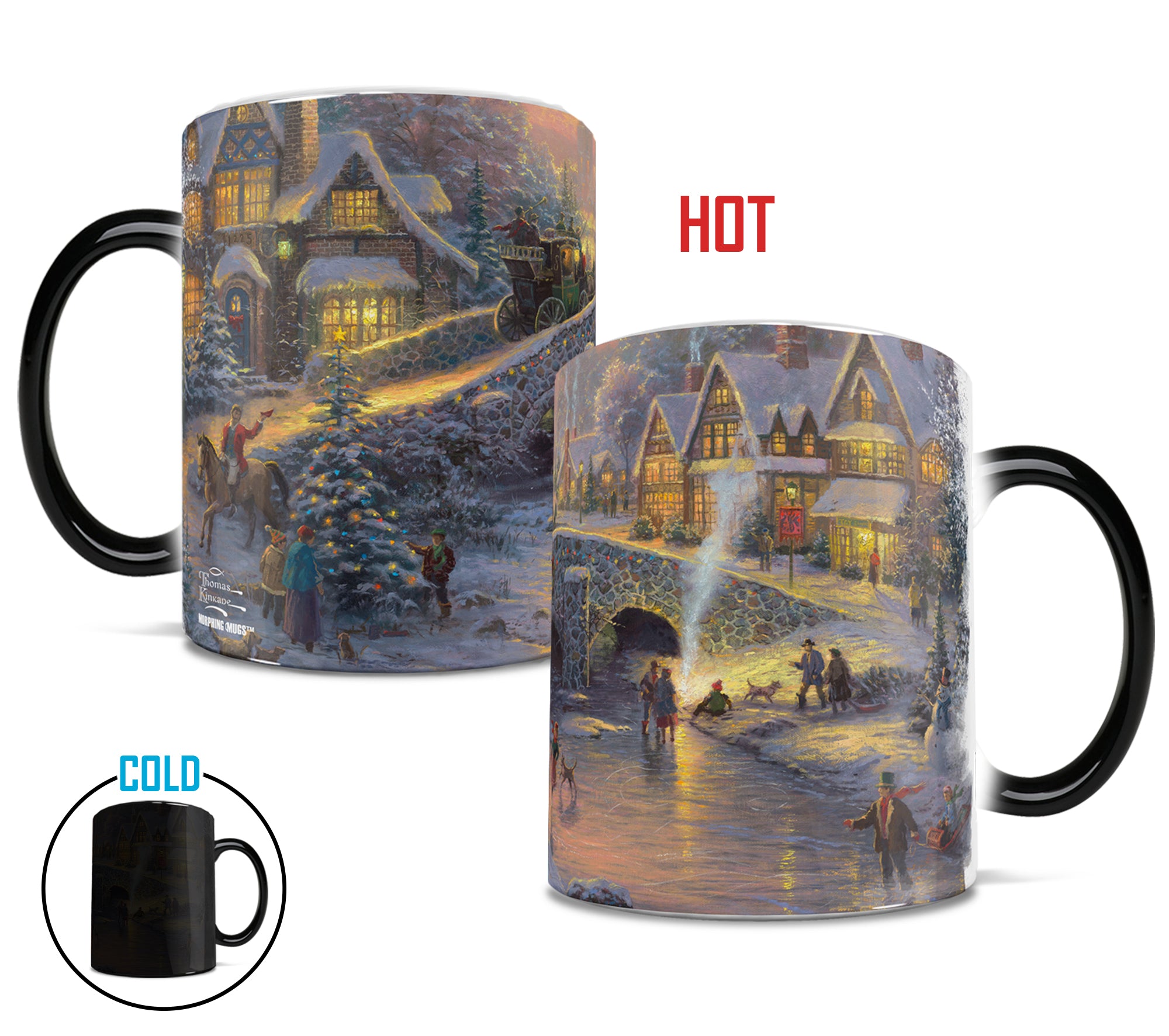 Thomas Kinkade (Spirit of Christmas)  Morphing Mugs® Heat-Sensitive Mug MMUG712