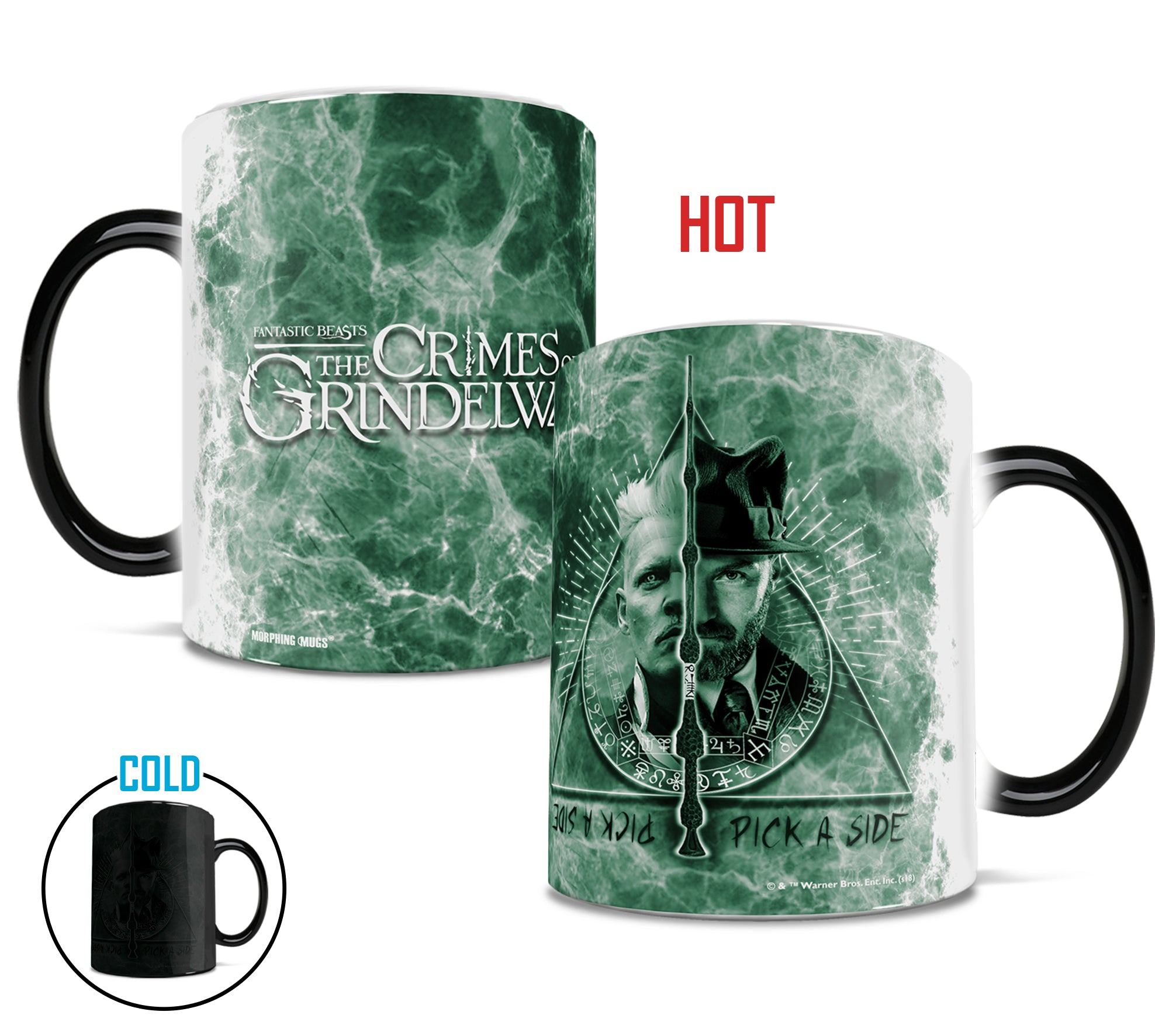 Fantastic Beasts: The Crimes of Grindelwald (Pick A Side) Morphing Mugs®  Heat-Sensitive Mug MMUG850