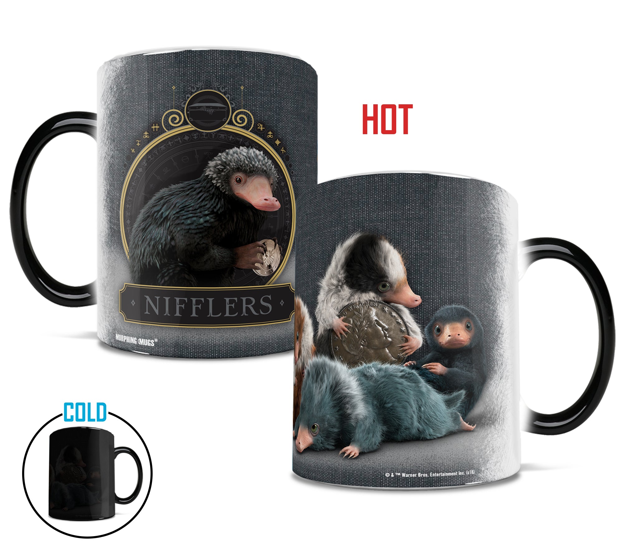 Fantastic Beasts: The Crimes of Grindelwald (Coin Thief) Morphing Mugs®  Heat-Sensitive Mug MMUG864