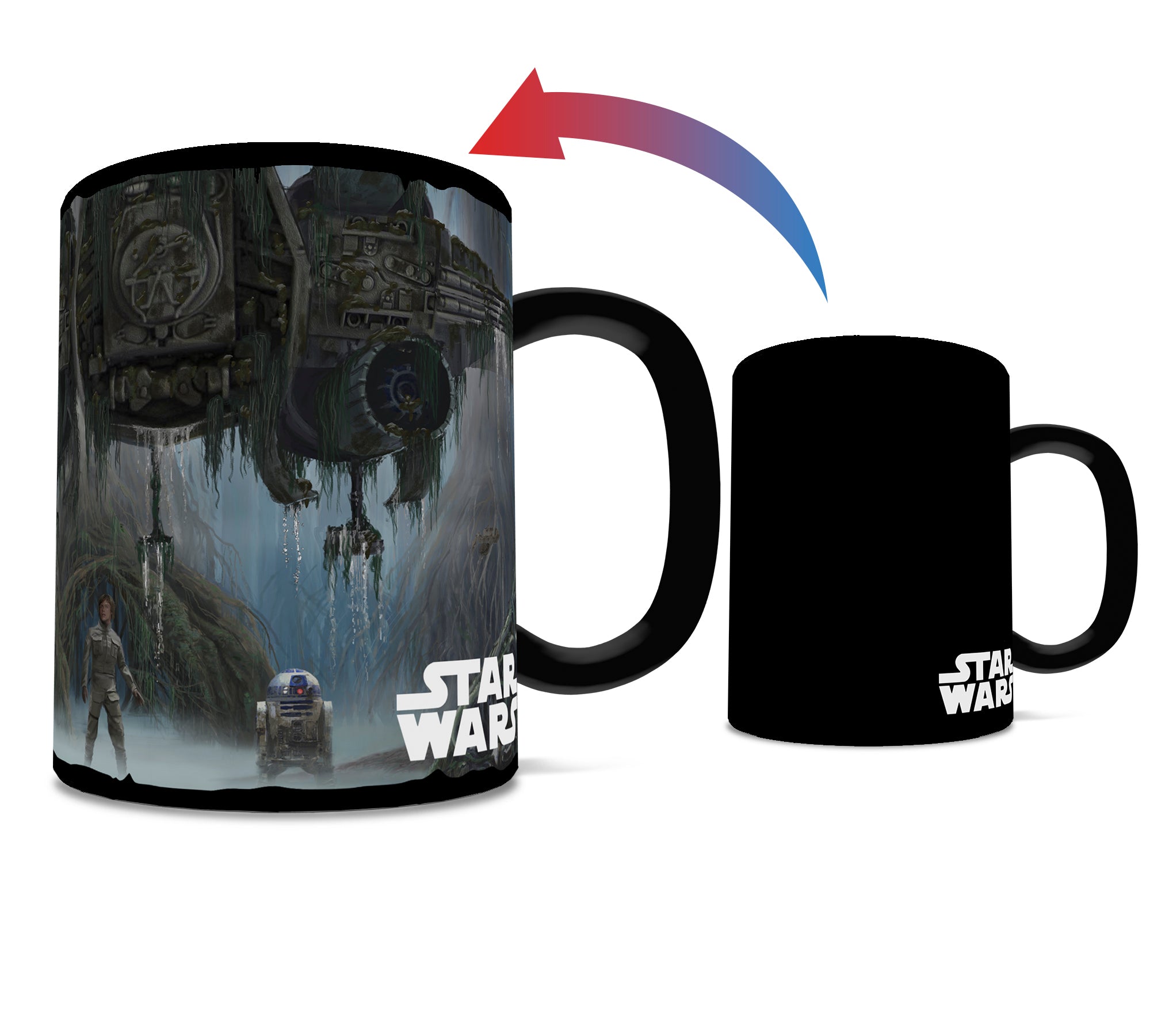 Star Wars (Do. Or Do Not. There Is No Try) Morphing Mugs® Heat-Sensitive Clue Mug MMUGC1299