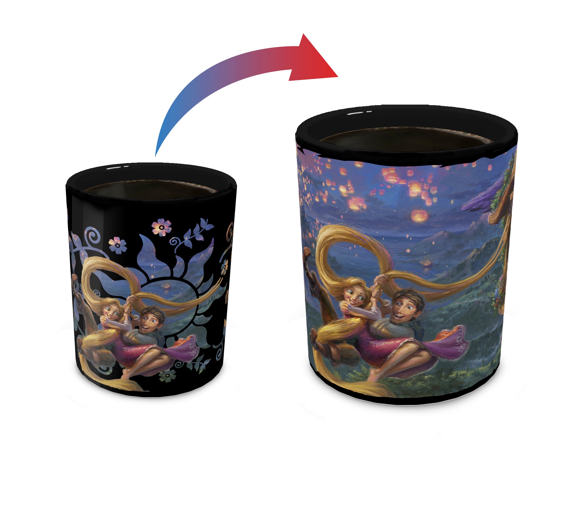 Disney (Tangled Up in Love) Morphing Mugs® Heat-Sensitive Clue Mug MMUGC1507