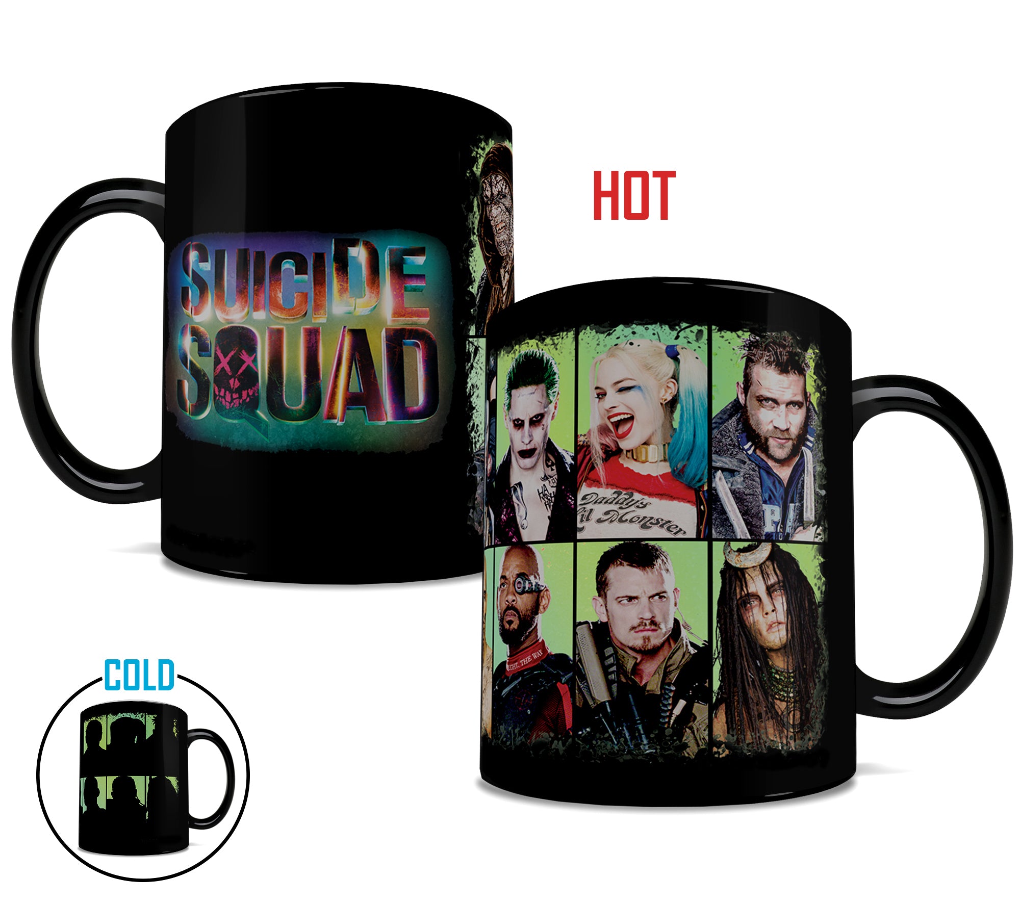 Suicide Squad (Worst Heroes Ever) Morphing Mugs® Heat-Sensitive Clue Mug MMUGC404