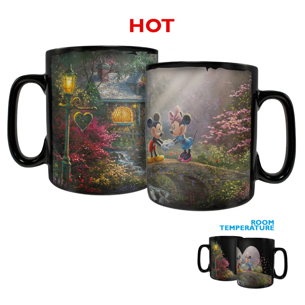 Disney (Mickey and Minnie Mouse - Sweetheart Bridge) Morphing Mugs® Heat-Sensitive Clue Mug MMUGC959
