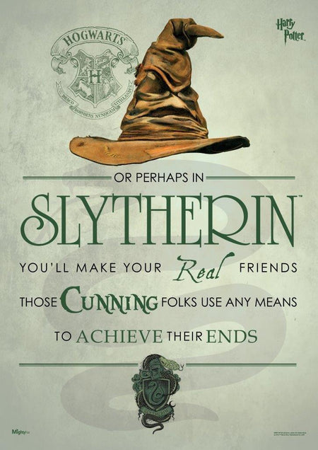 Harry Potter (Sorting Hat Slytherin) MightyPrintâ„¢ Wall Art MP17240183