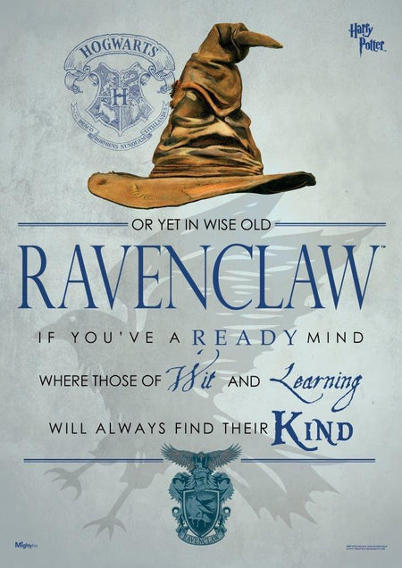 Harry Potter (Sorting Hat Ravenclaw) MightyPrintâ„¢ Wall Art MP17240185
