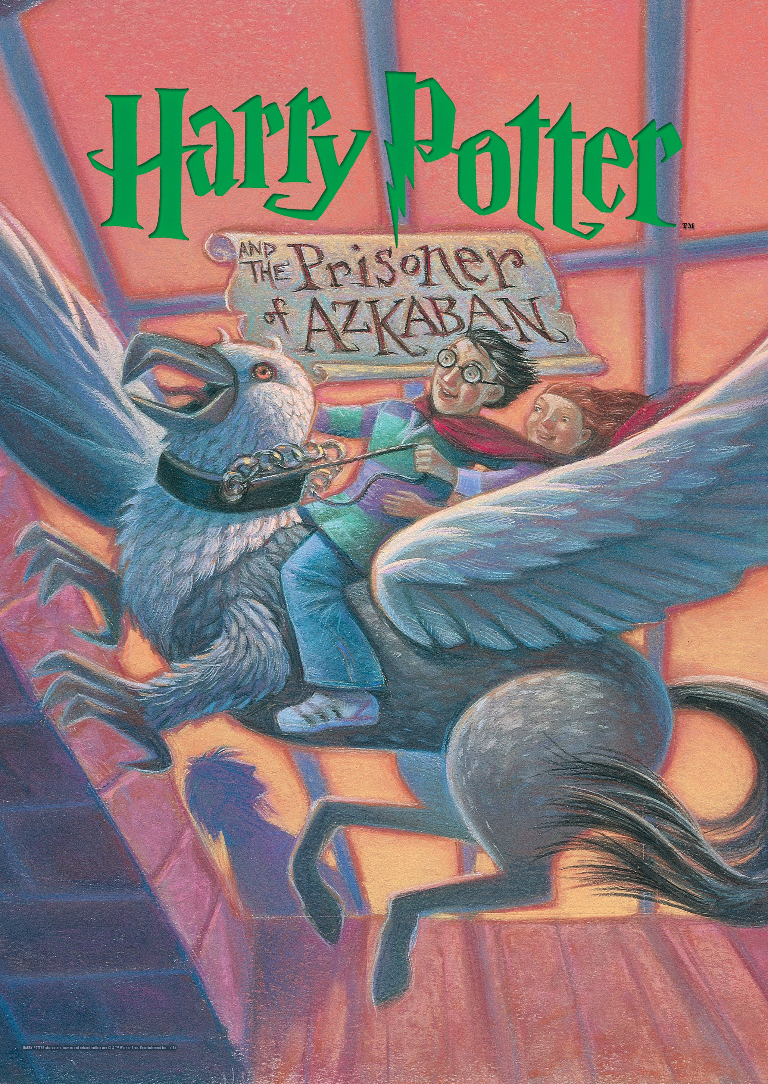 Harry Potter (Book Cover - Prisoner of Azkaban) MightyPrint™ Wall Art MP17240254