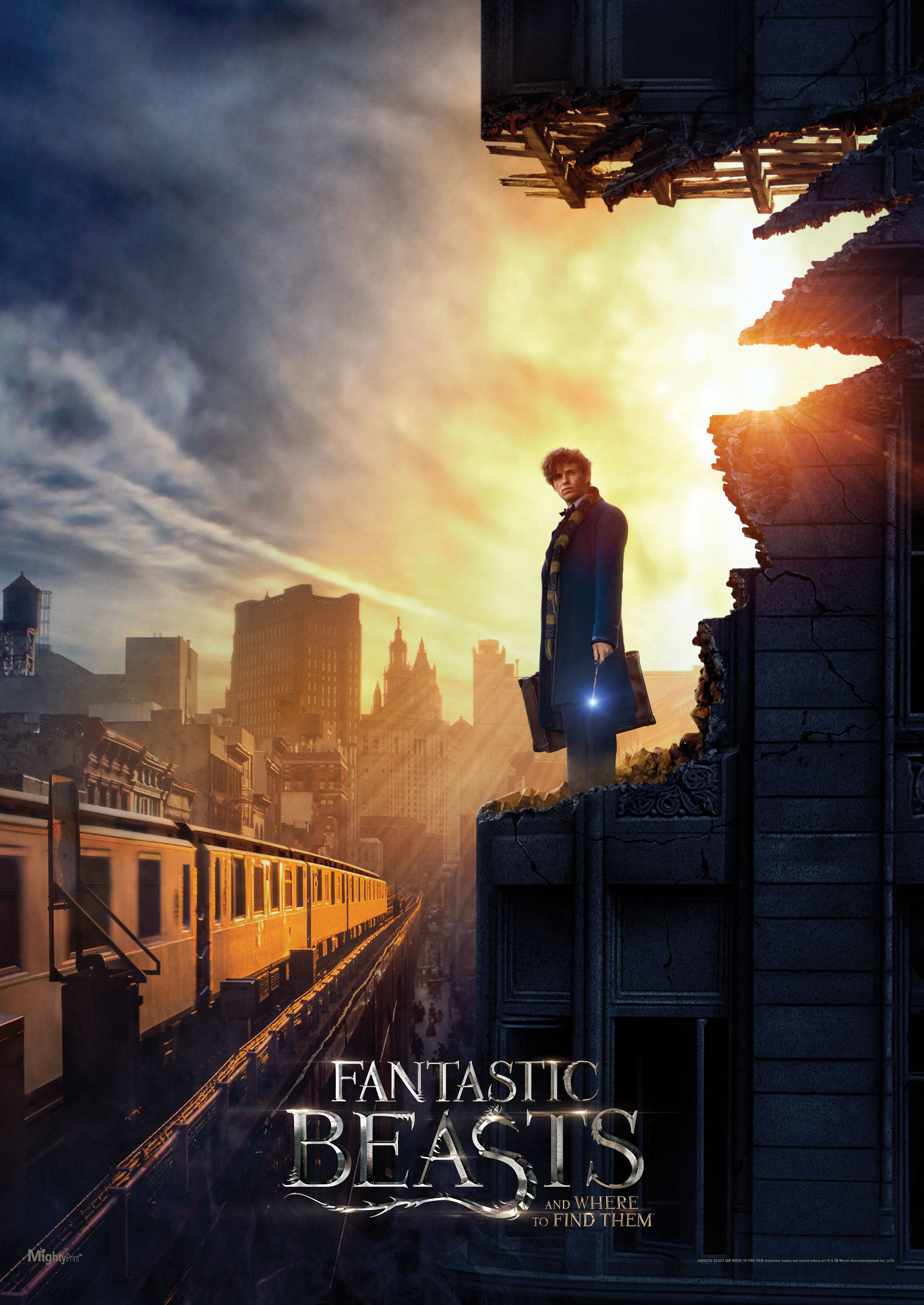 Fantastic Beasts and Where to Find Them (New York) MightyPrint™ Wall Art MP17240273