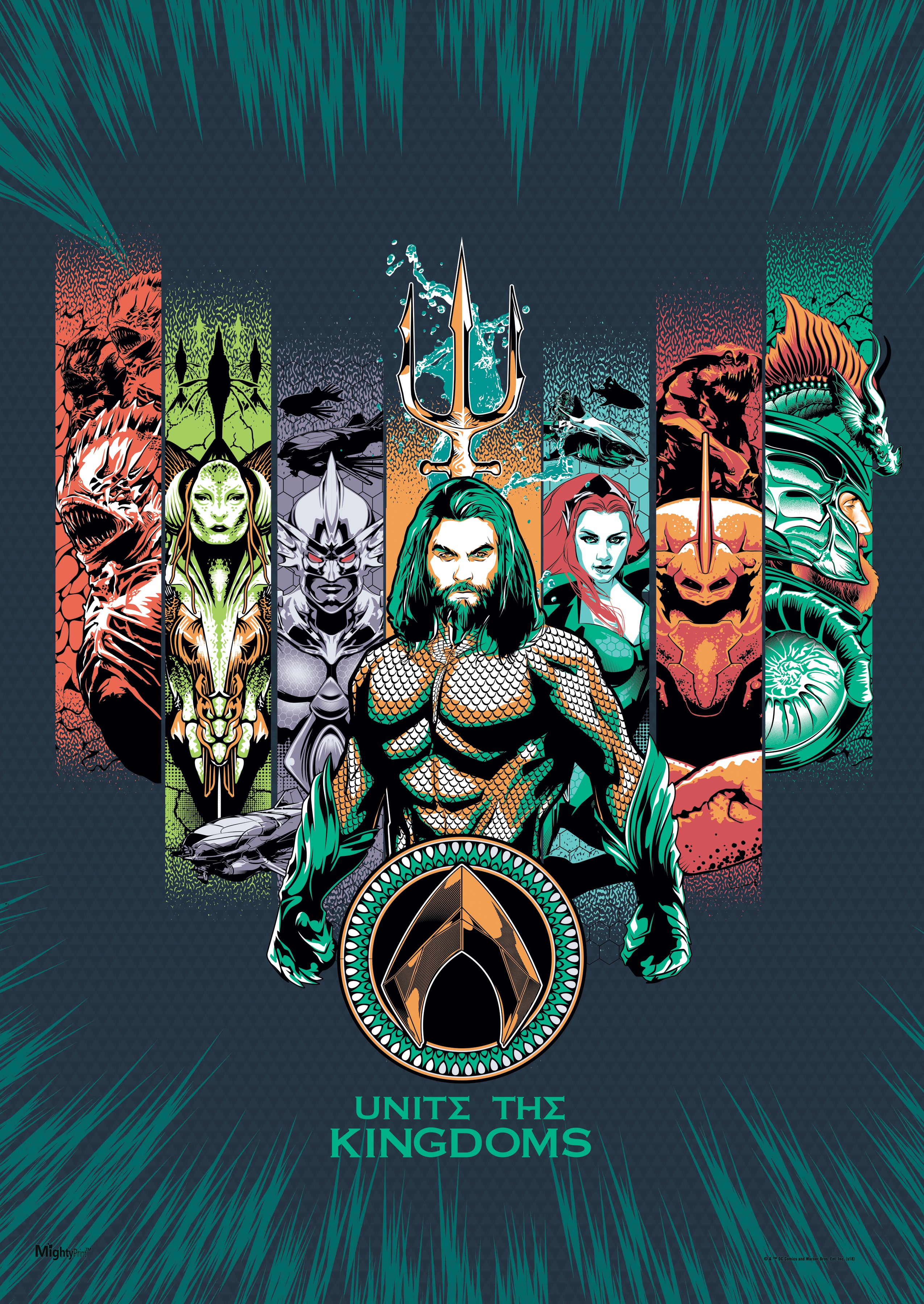 Aquaman (Unite the Kingdoms) MightyPrint™ Wall Art MP17240427