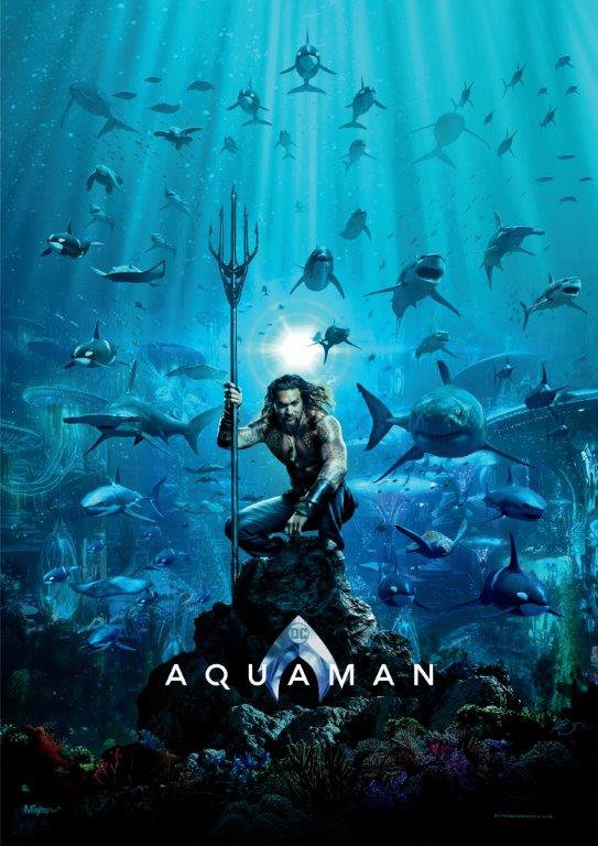 Aquaman (Movie Poster) MightyPrint™ Wall Art MP17240515
