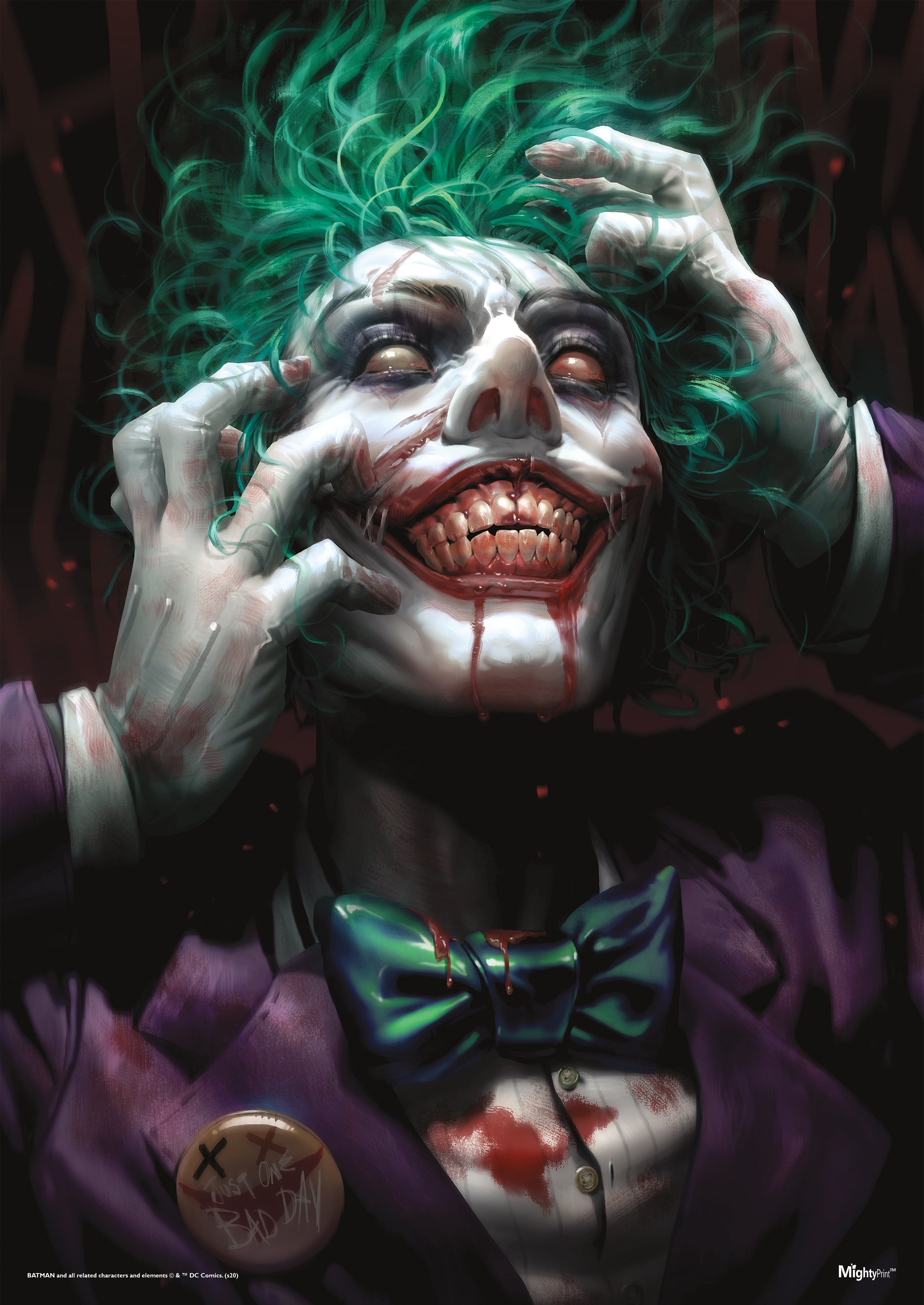 DC Comics (Joker - DCeased Zombie) MightyPrint™ Wall Art MP17240577