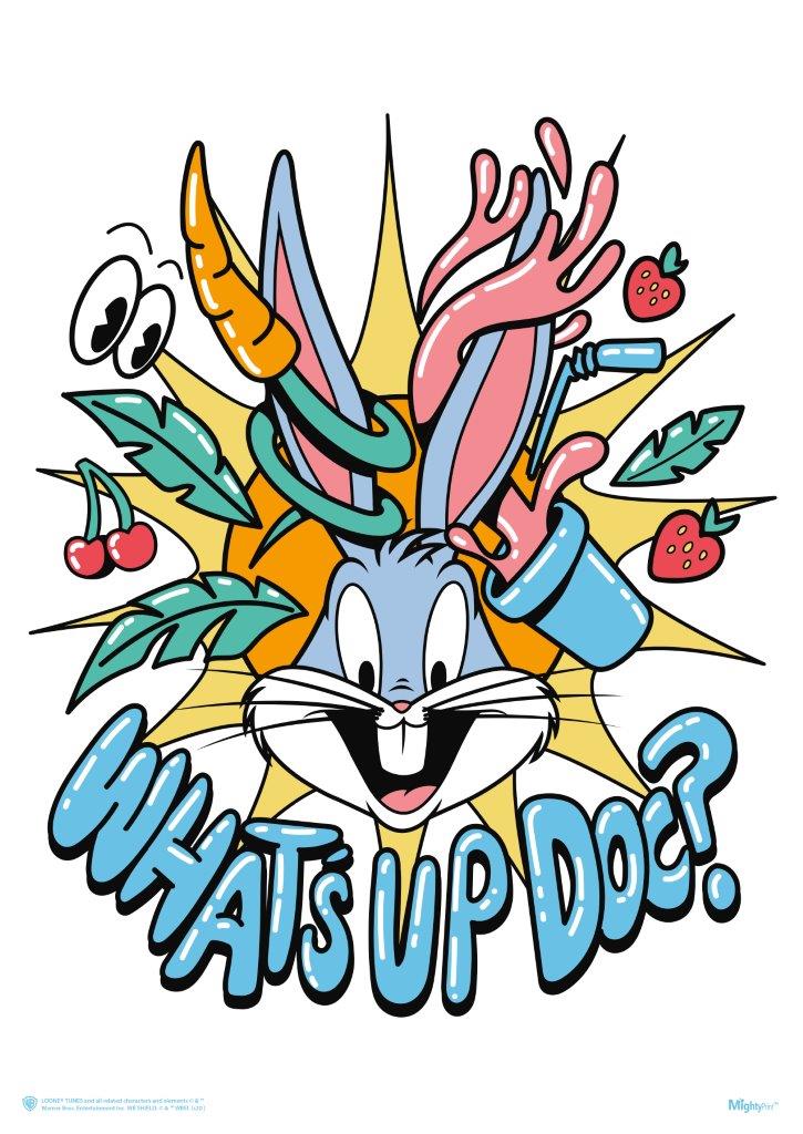 Looney Tunes (Bugs Bunny - Whats Up Doc) MightyPrint™ Wall Art MP17240584