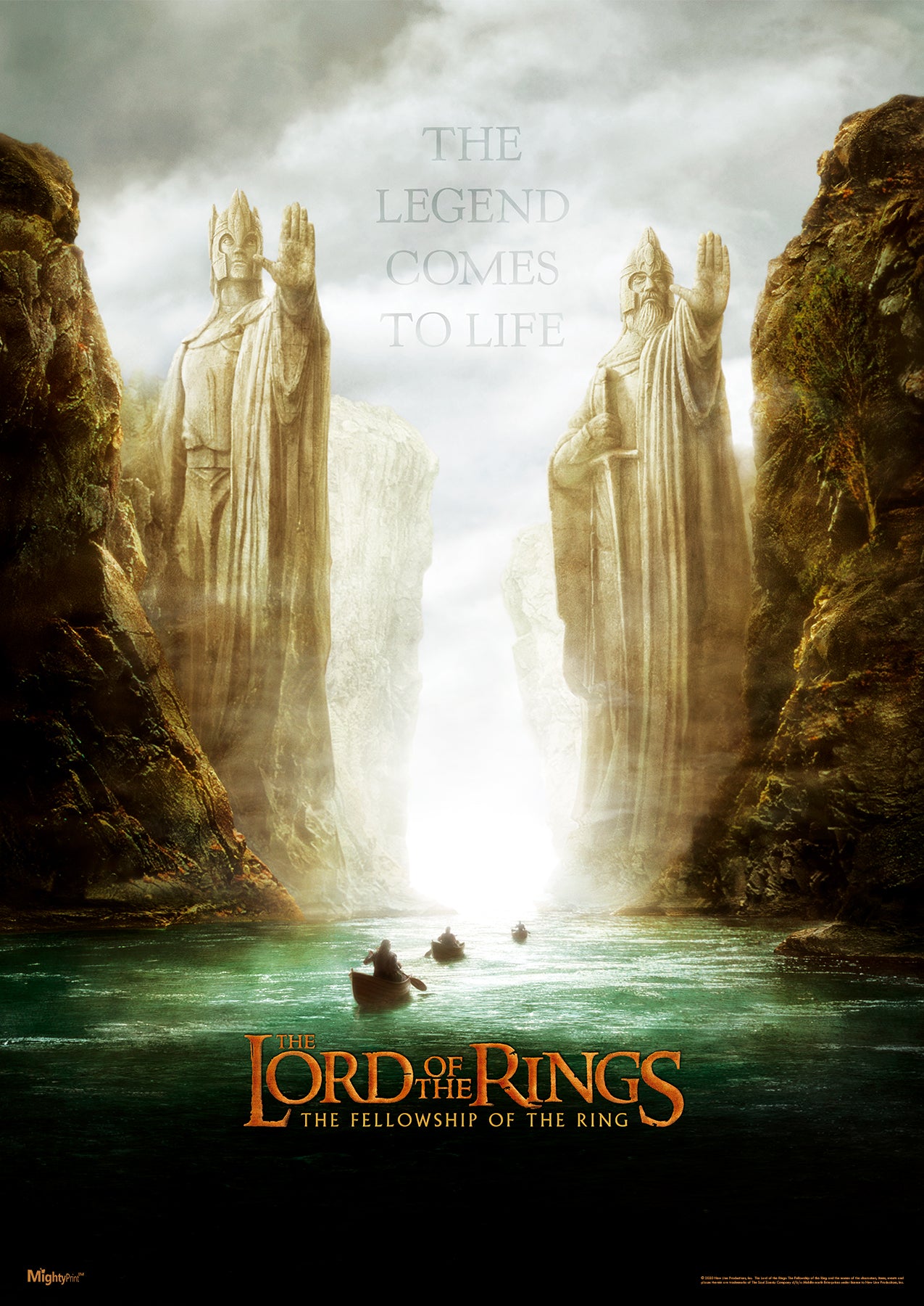The Lord of the Rings Trilogy (The Fellowship Of The Ring) MightyPrint™ Wall Art MP17240607