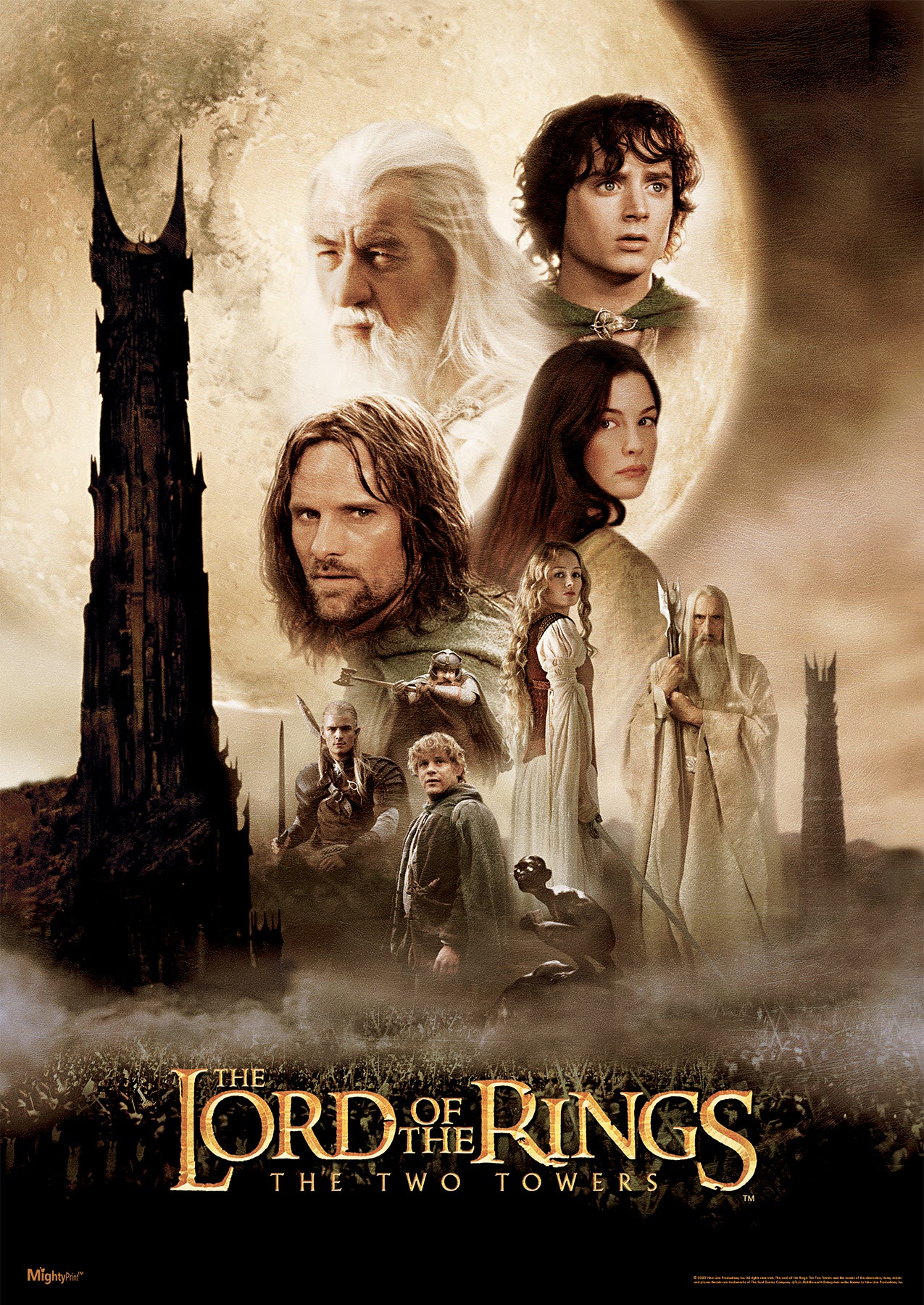 The Lord of the Rings Trilogy (The Two Towers) MightyPrint™ Wall Art MP17240608