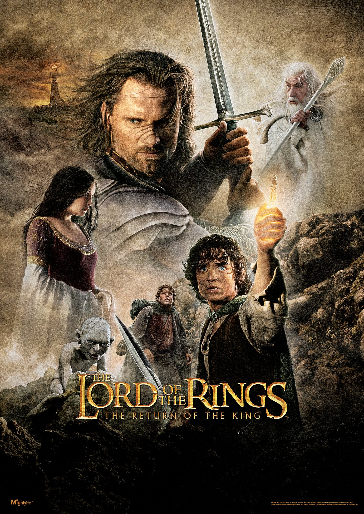 The Lord of the Rings Trilogy (The Return Of The King) MightyPrint™ Wall Art MP17240609