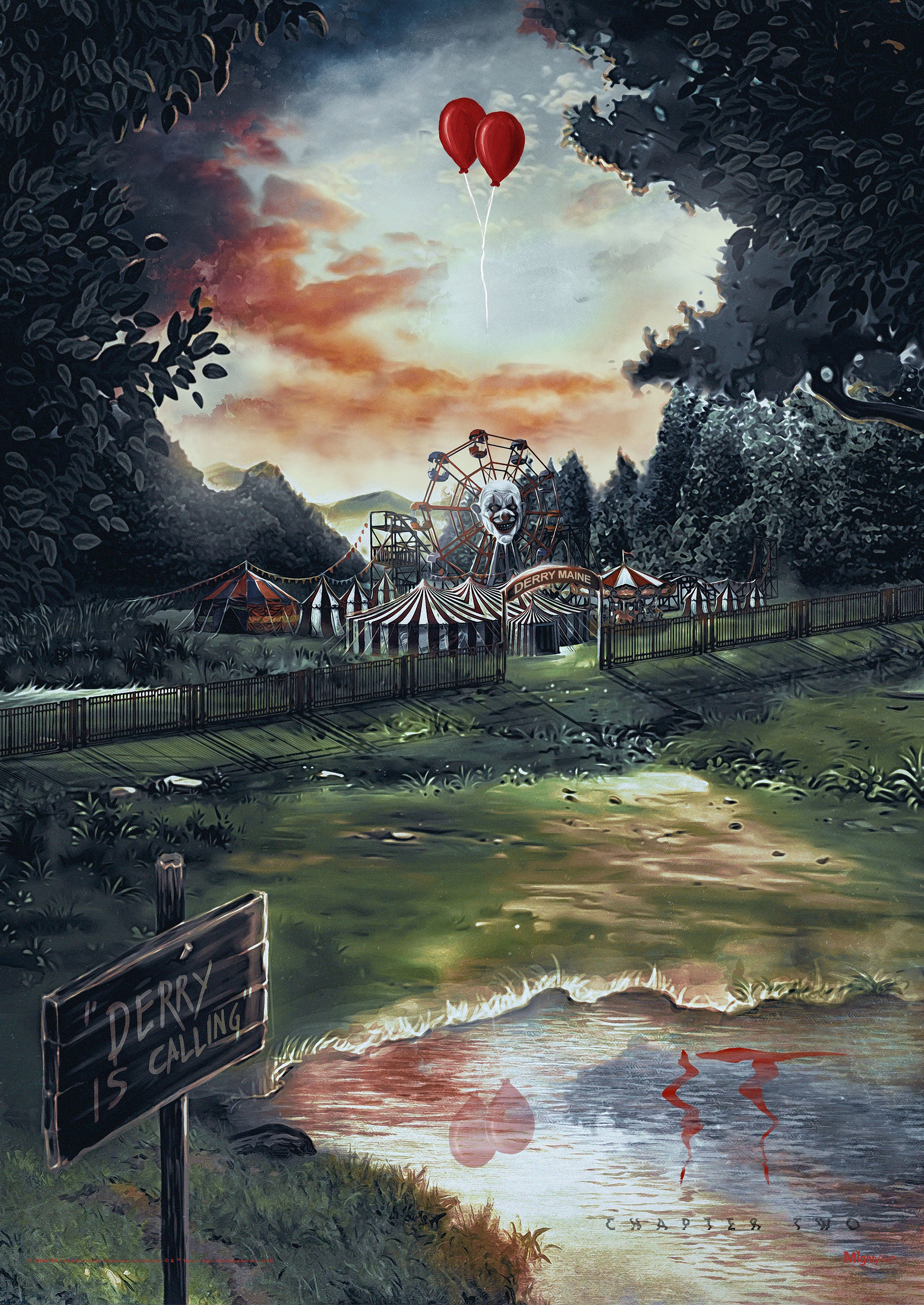 IT: Chapter Two (Derry is Calling) MightyPrint™ Wall Art MP17240864
