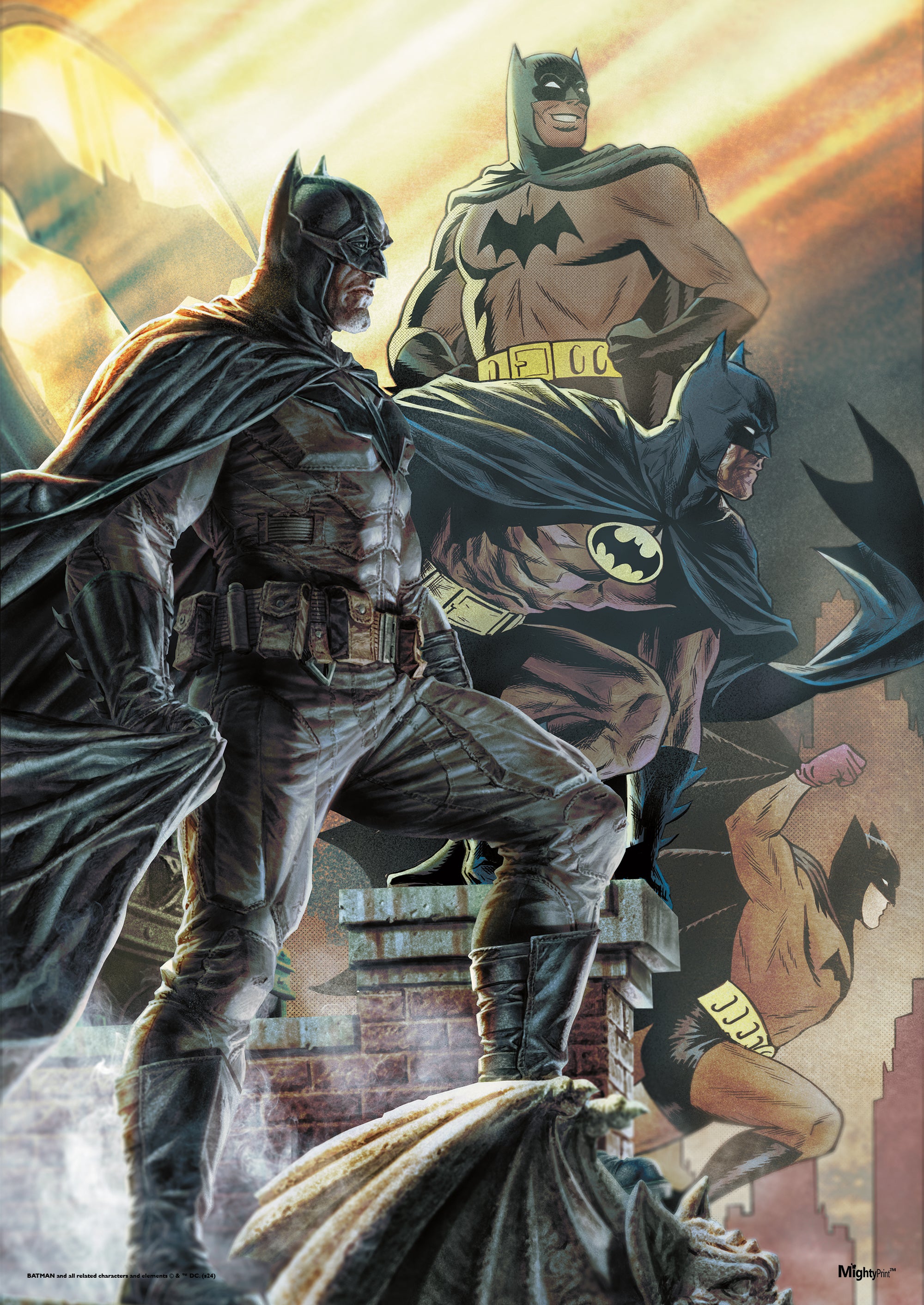 DC Comics (Batman Detective Comics #1050 Variant Cover Art) MightyPrint™ Wall Art MP17240988