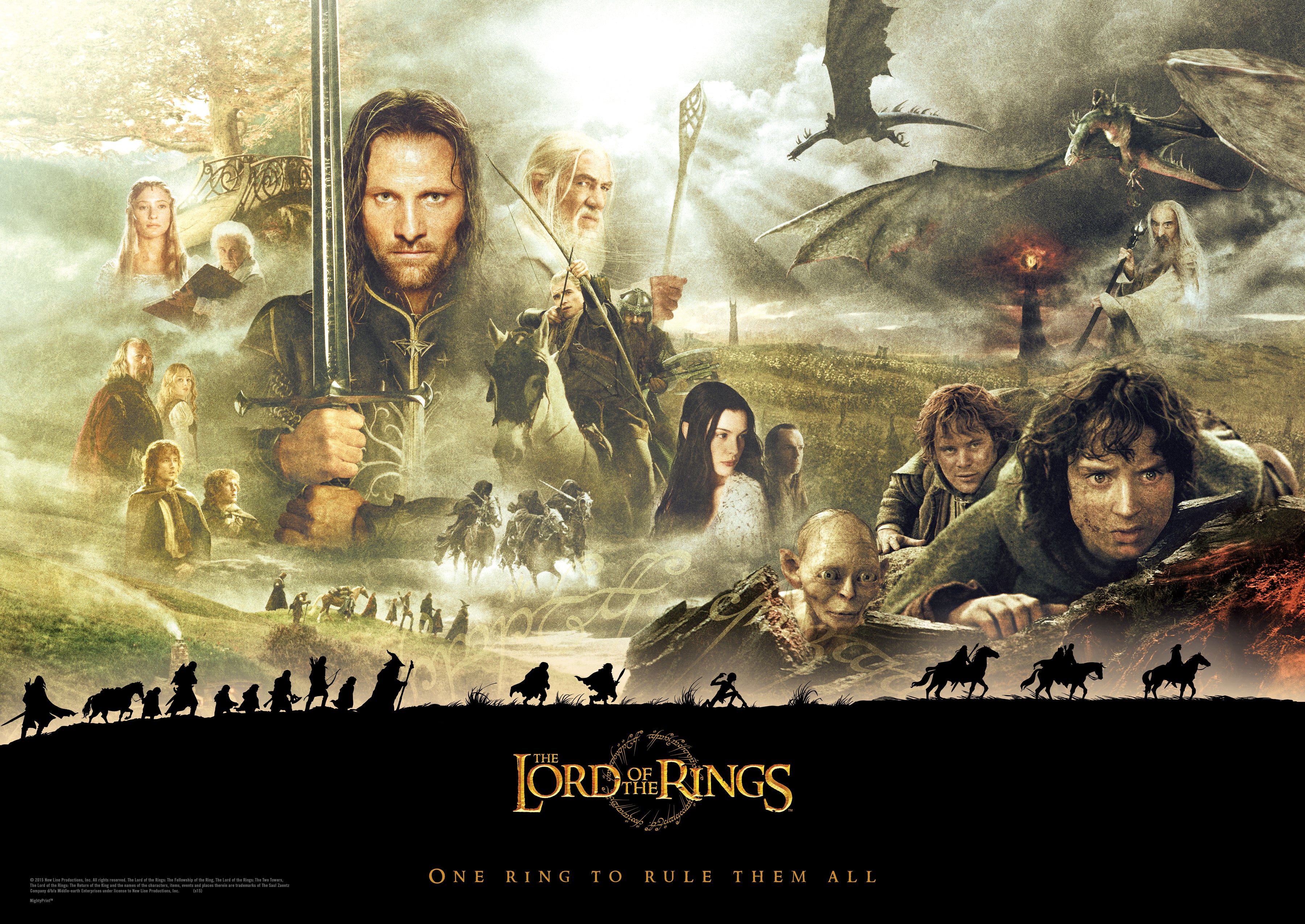 The Lord of the Rings (The Journey) MightyPrintTM Wall Art MP24170120