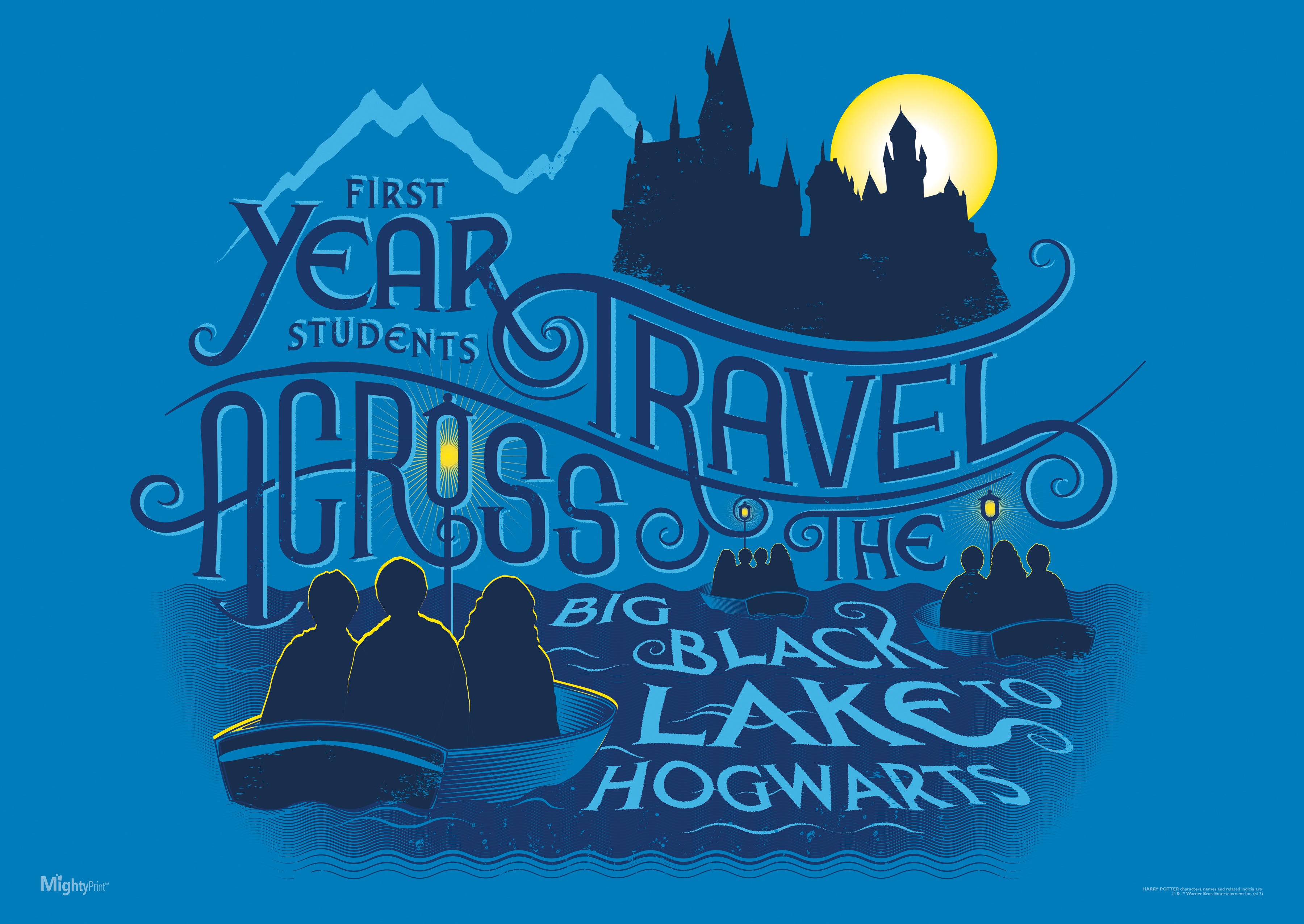 Harry Potter (Hogwarts Black Lake) MightyPrint™ Wall Art MP24170377