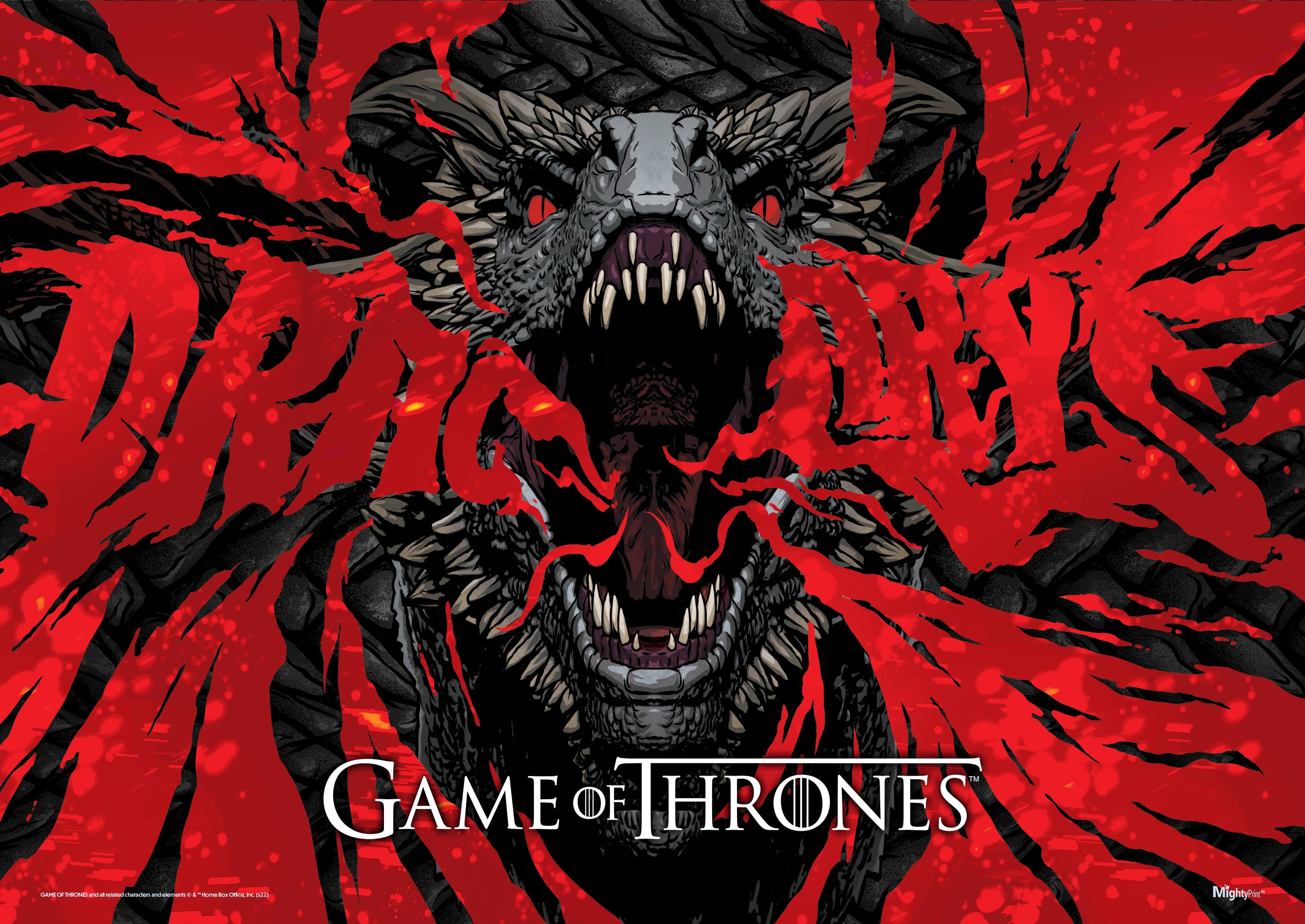 Game of Thrones (Dragon Awakens) MightyPrint™ Wall Art MP24170759