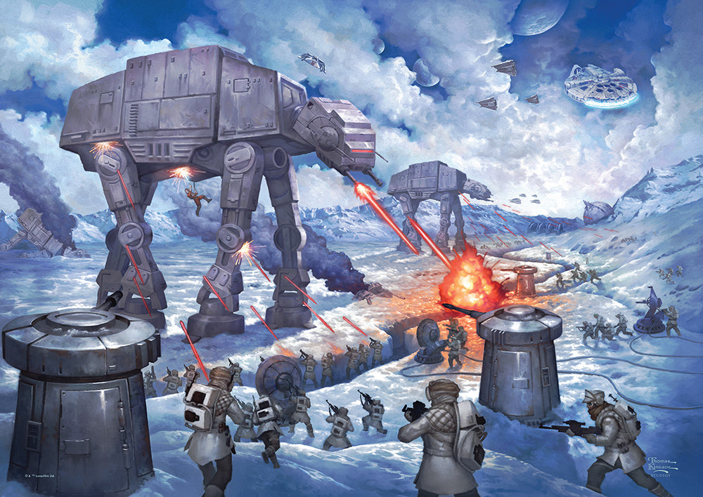 Star Wars (The Battle of Hoth) MightyPrint™ Wall Art MP24170781