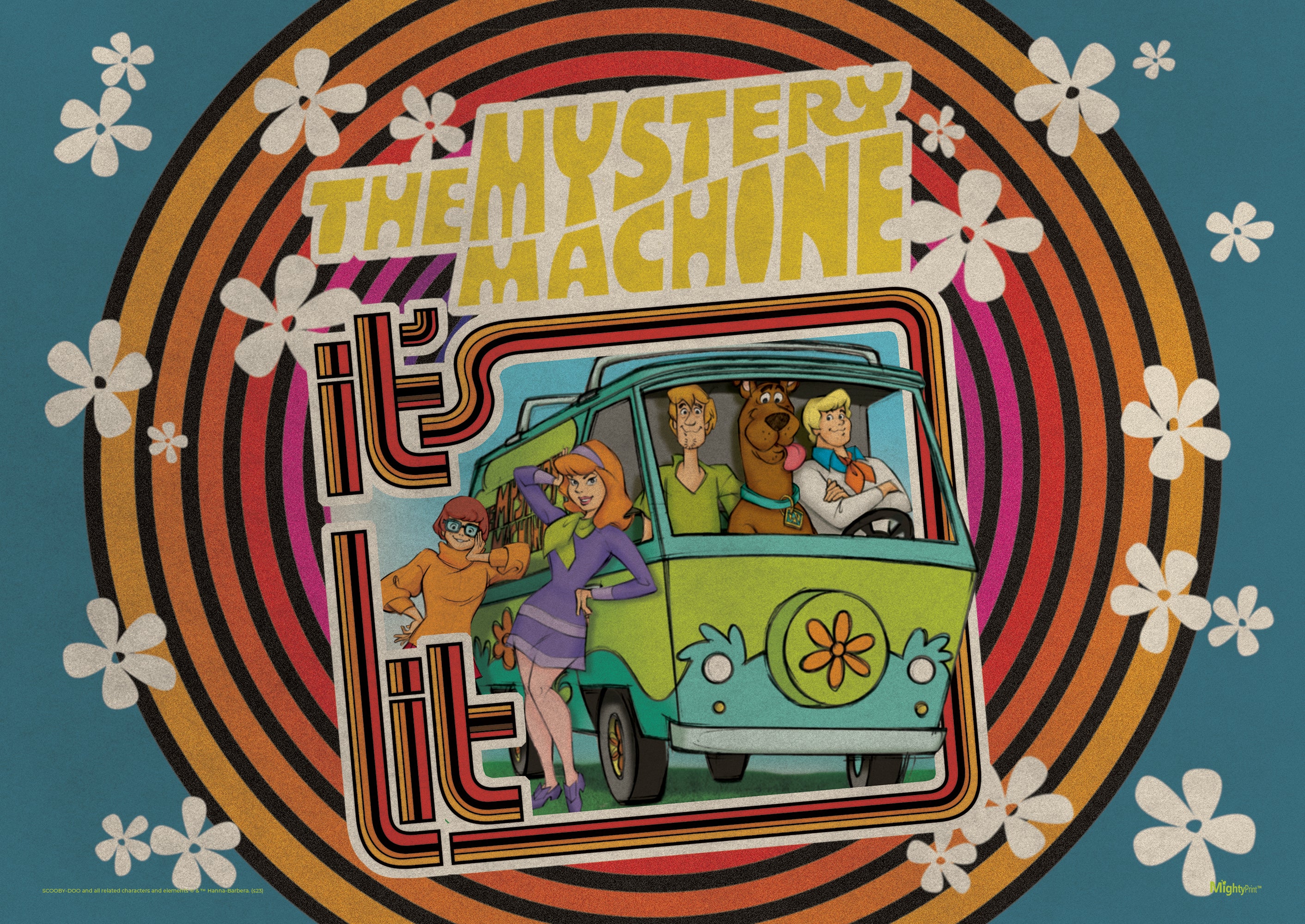 Scooby-Doo (Its Lit) MightyPrint™ Wall Art MP24170916