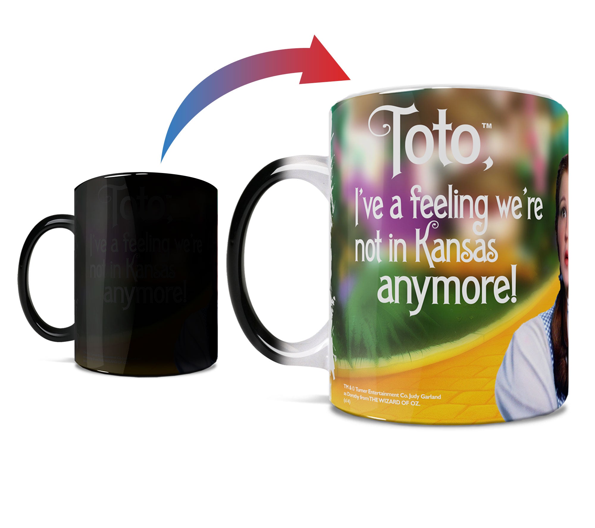 The Wizard of Oz (Dorothy and Toto) Morphing Mugs® Heat-Sensitive Mug MMUG087