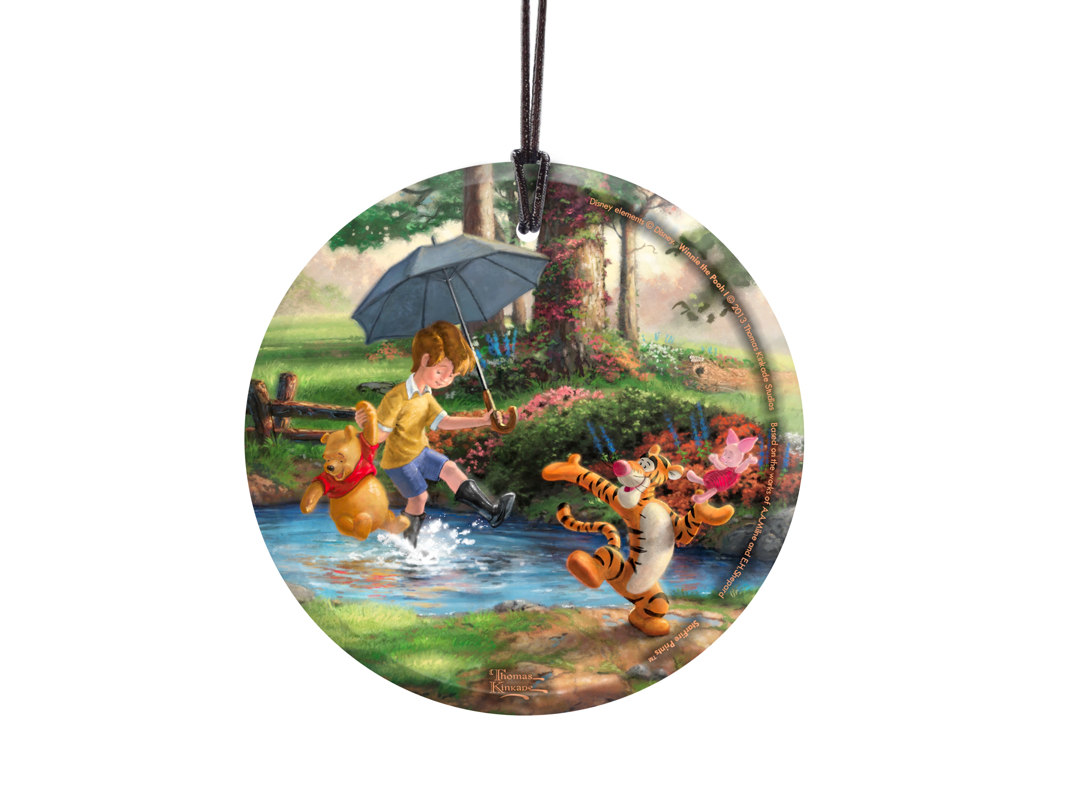 Disney (Winnie the Pooh I) StarFire Prints™ Hanging Glass Print SPCIR467
