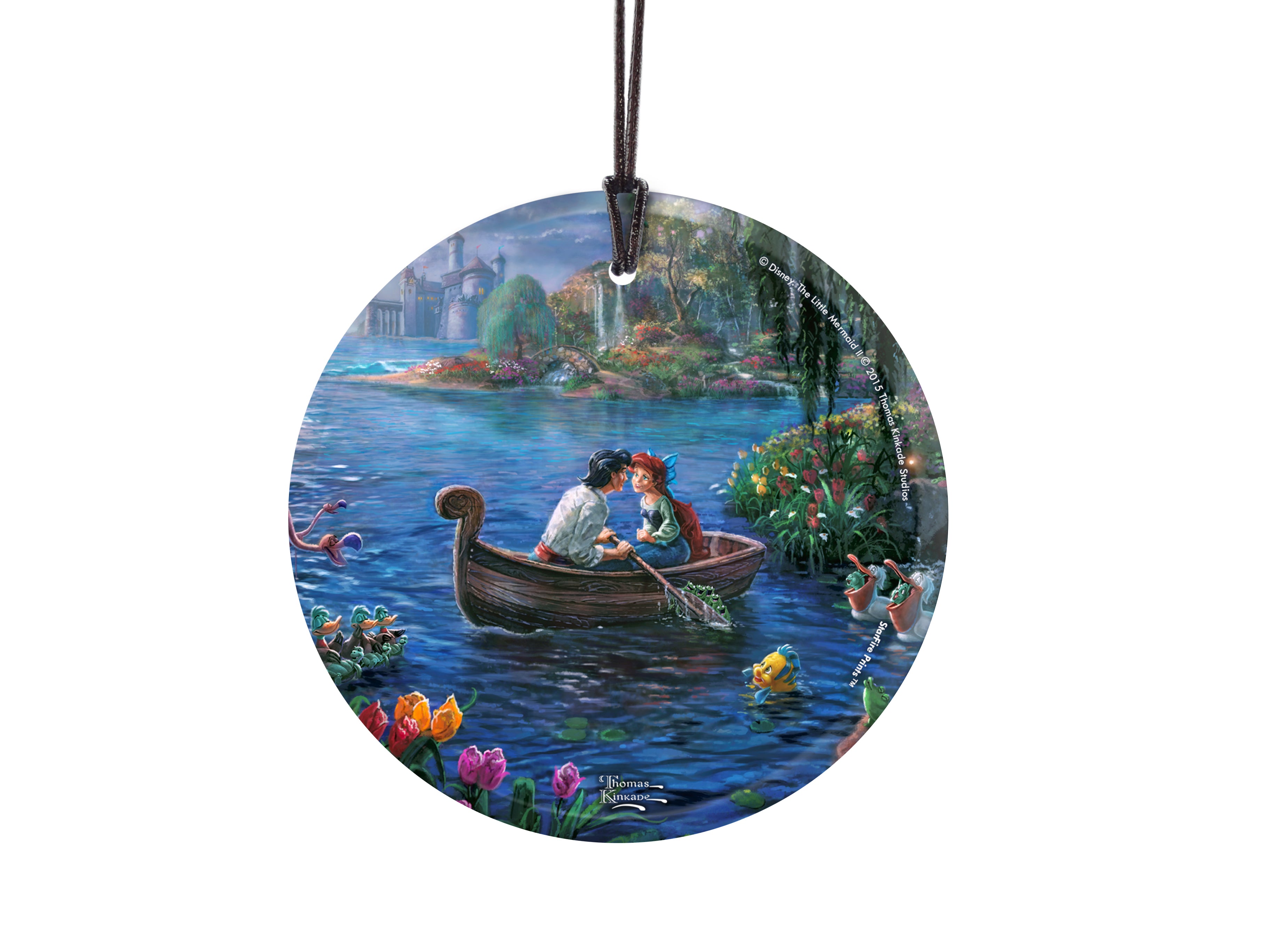 Disney (The Little Mermaid II) StarFire Prints™ Hanging Glass Print SPCIR484