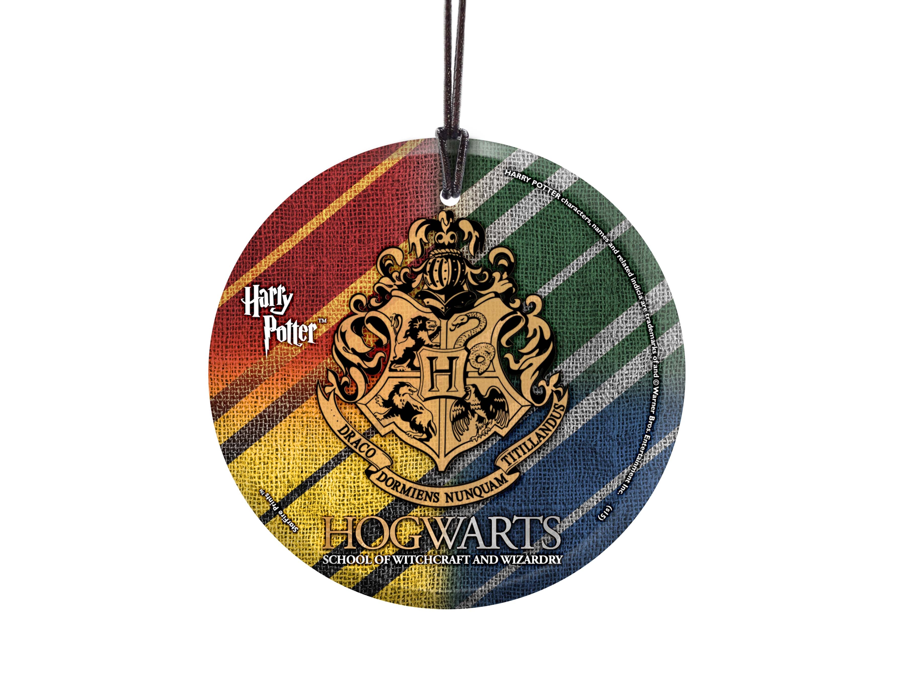 Harry Potter (Hogwarts Crest) StarFire Prints™ Hanging Glass Print SPCIR493