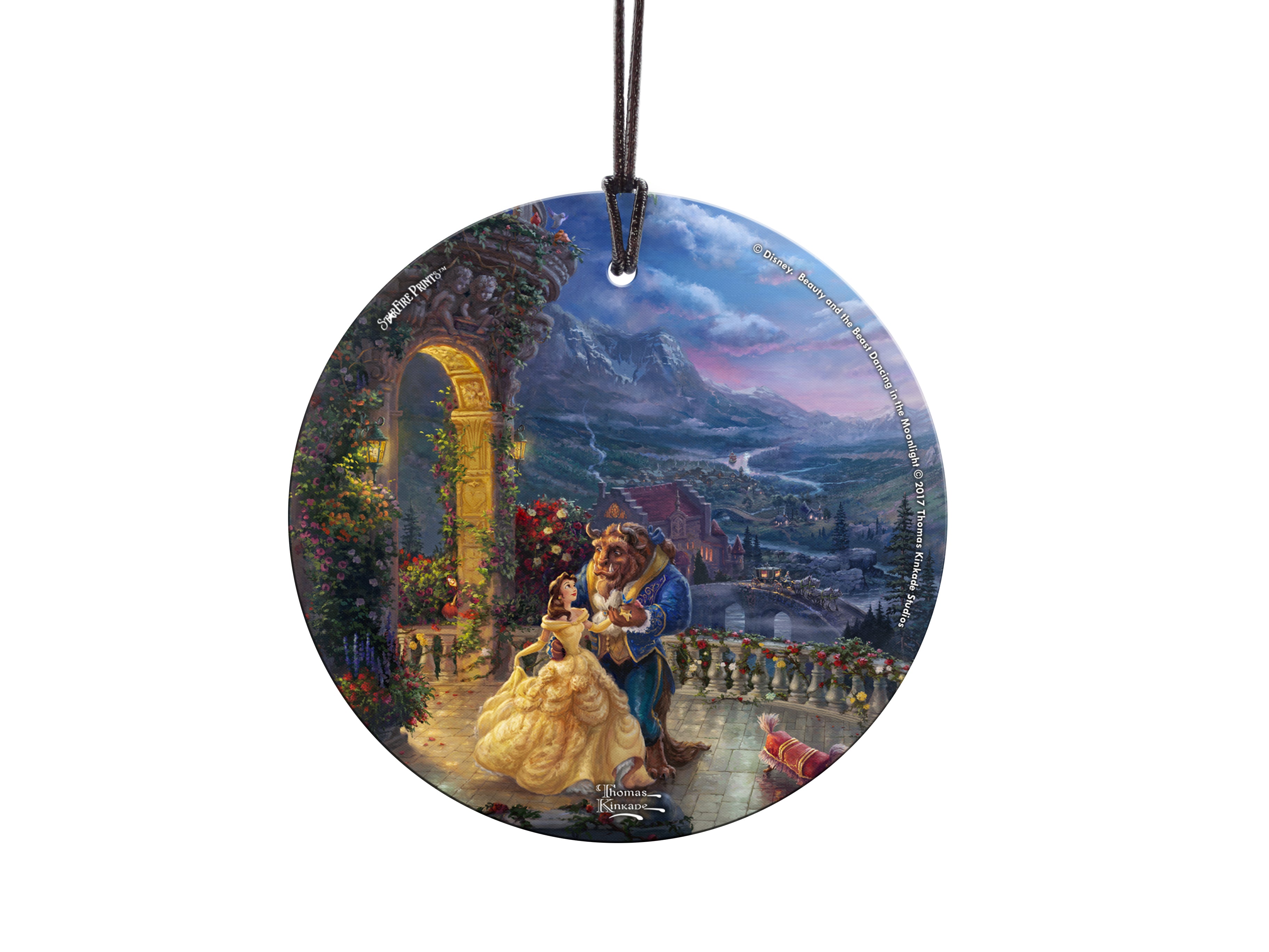 Disney (Beauty and the Beast) StarFire Prints™ Hanging Glass Print SPCIR736