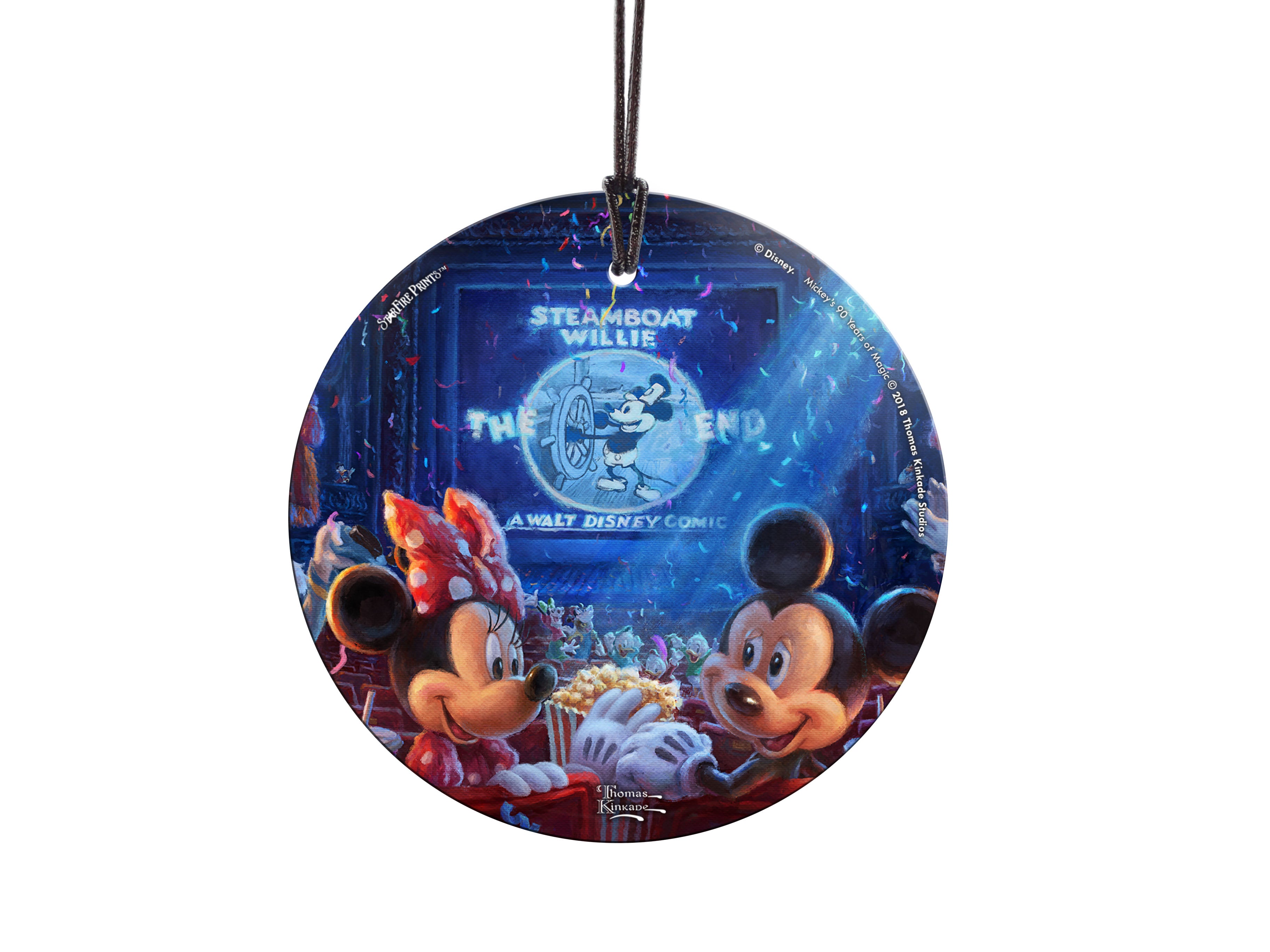 Disney (90 Years of Mickey) StarFire Prints™ Hanging Glass Print SPCIR866