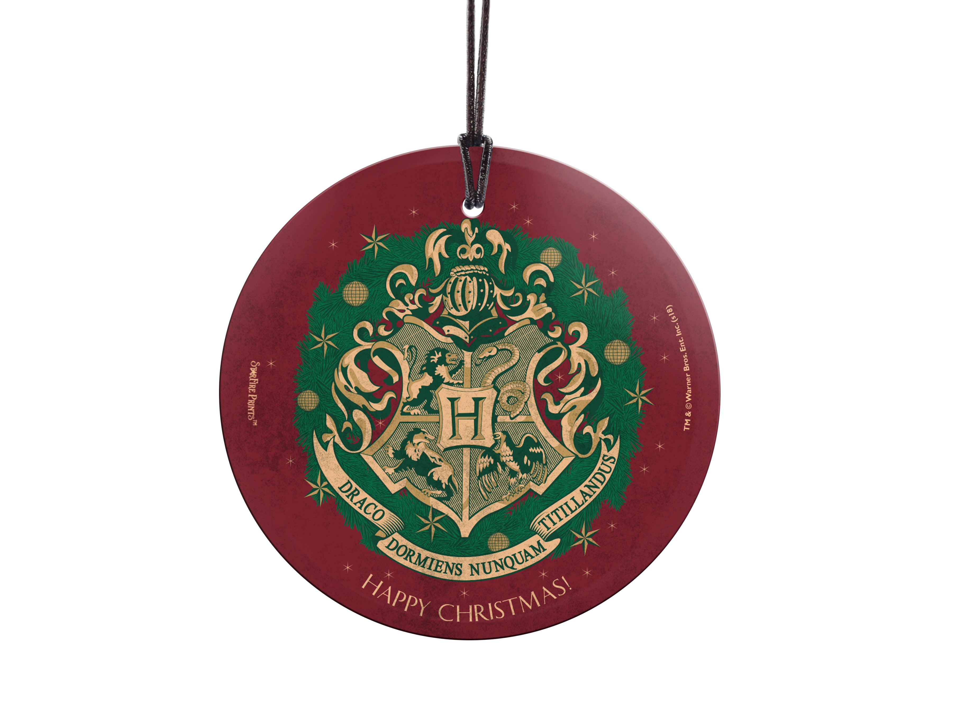 Harry Potter (Hogwarts Christmas) StarFire Prints™ Hanging Glass Print SPCIR899