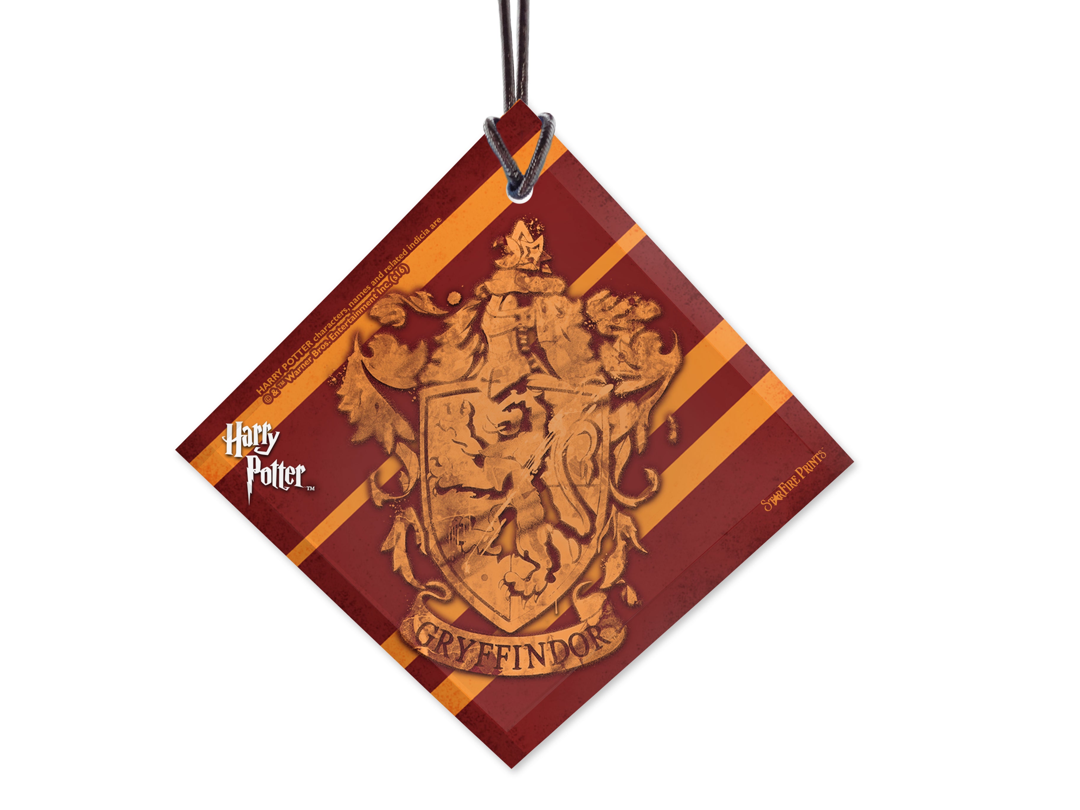 Harry Potter (Gryffindor Crest) StarFire Prints™ Hanging Glass Print SPSQU599