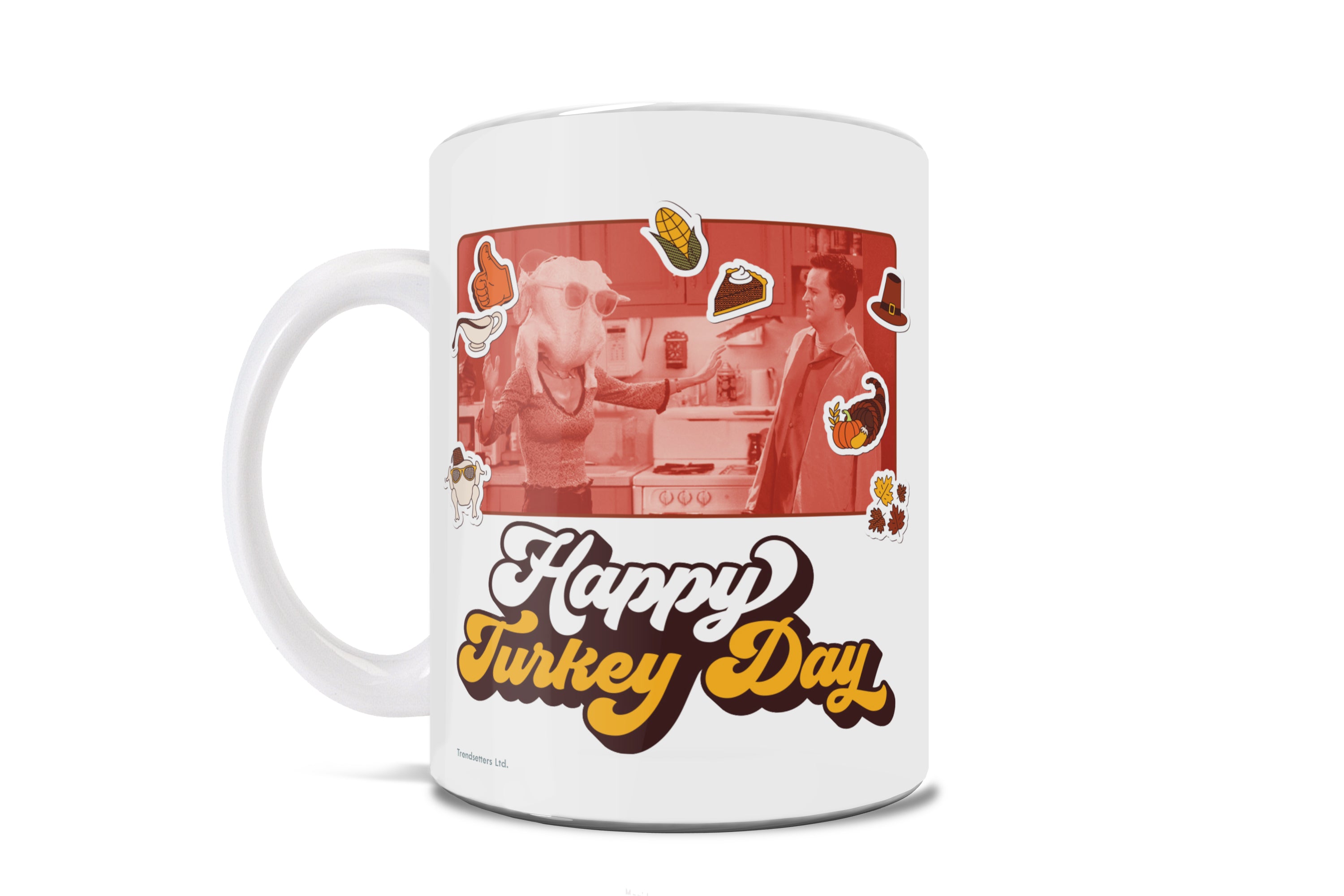 Friends: The Television Show (Happy Turkey Day) 11 oz Ceramic Mug WMUG1191