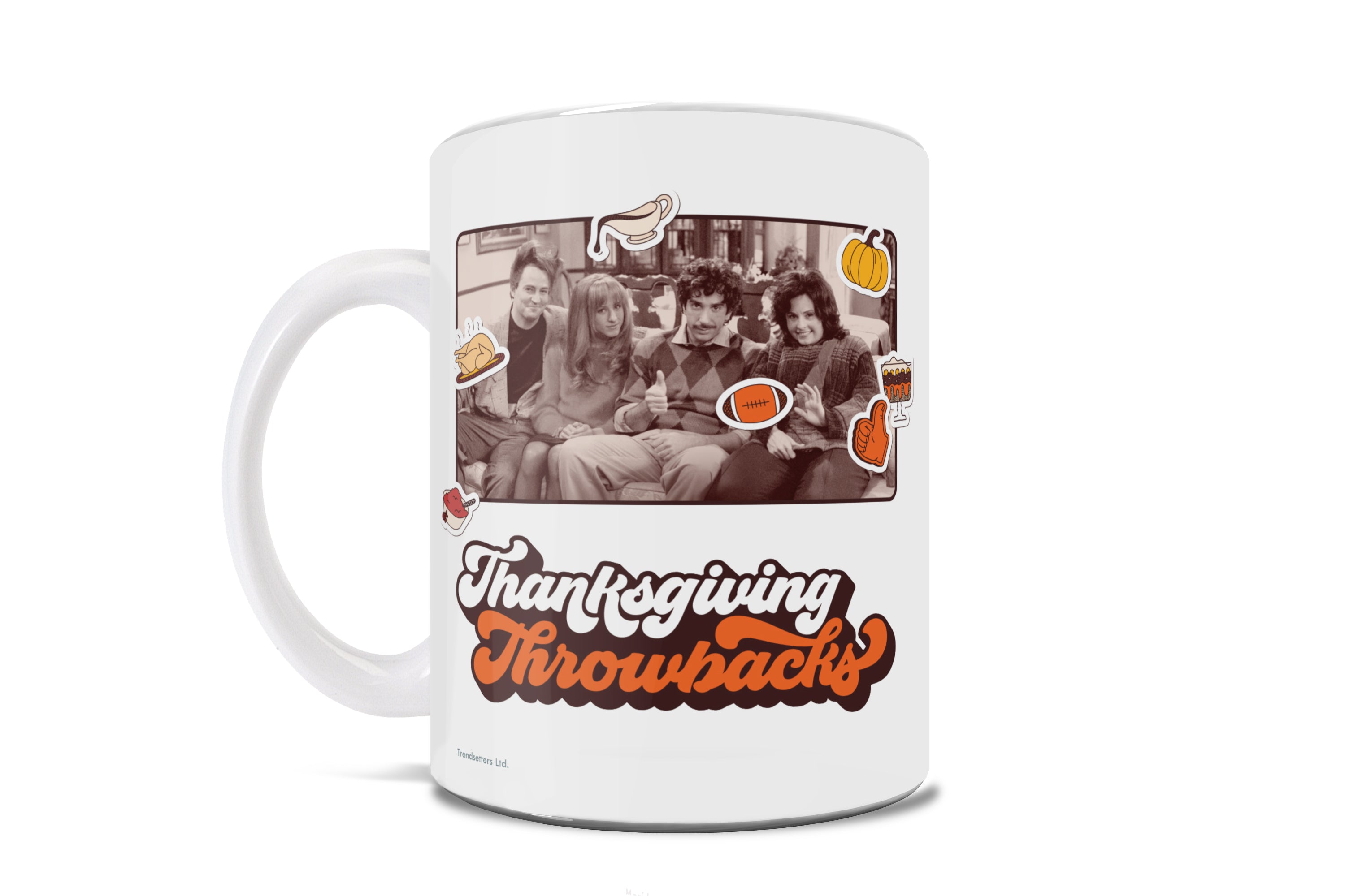 Friends: The Television Show (Thanksgiving Throwbacks) 11 oz Ceramic Mug WMUG1192