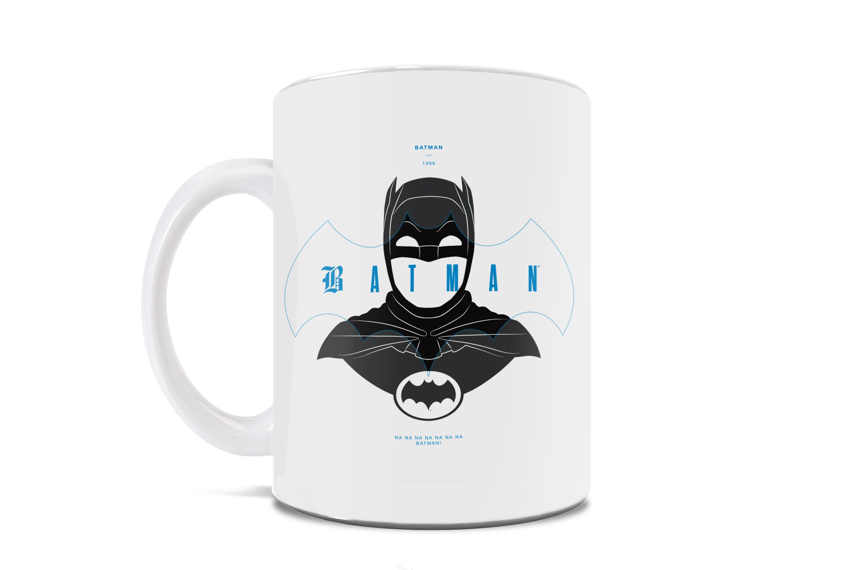 Batman 85th Anniversary (Batman 1966) 11 oz White Ceramic Mug WMUG1645
