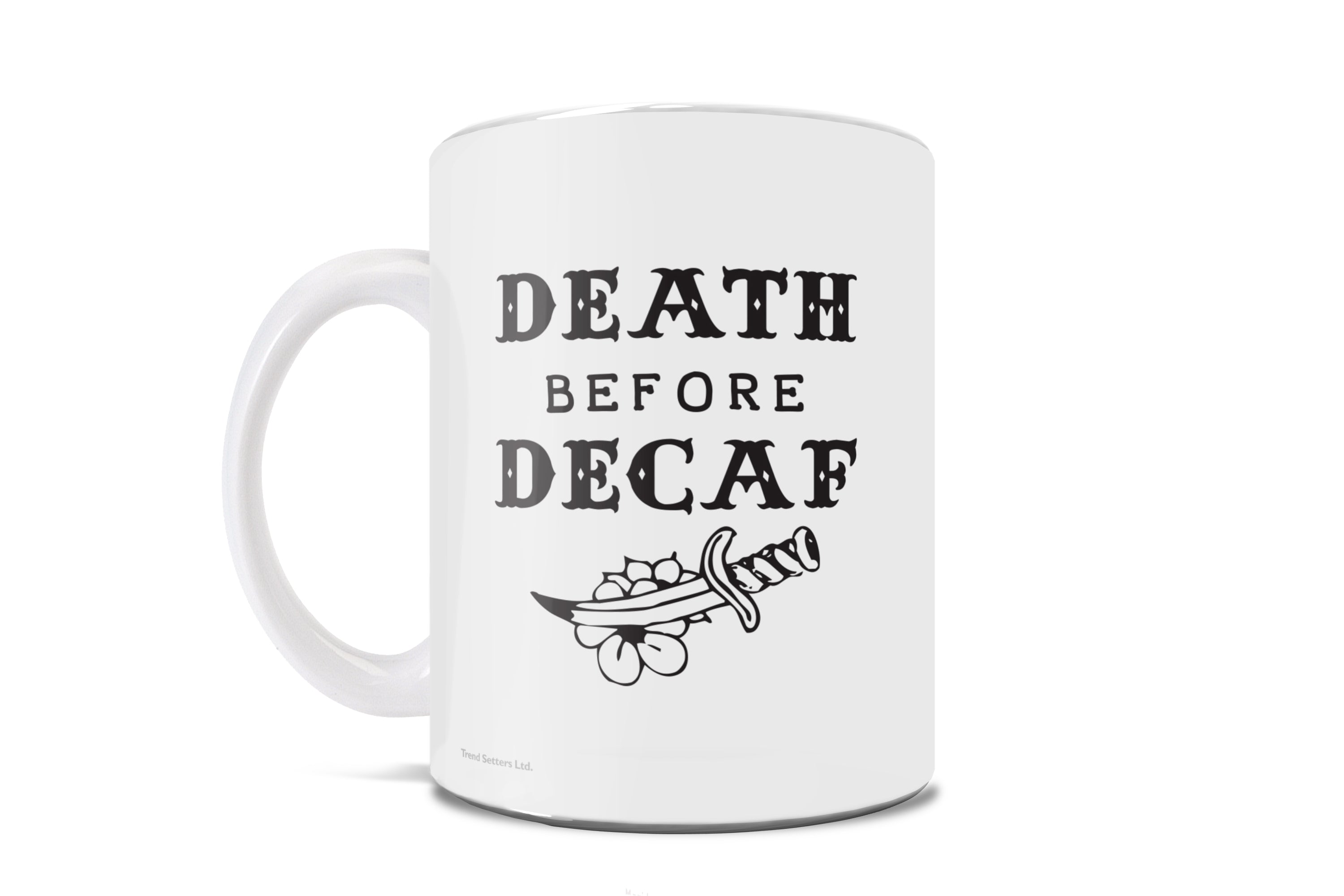Halloween Collection (Death Before Decaf) 11 oz Ceramic Mug WMUG886