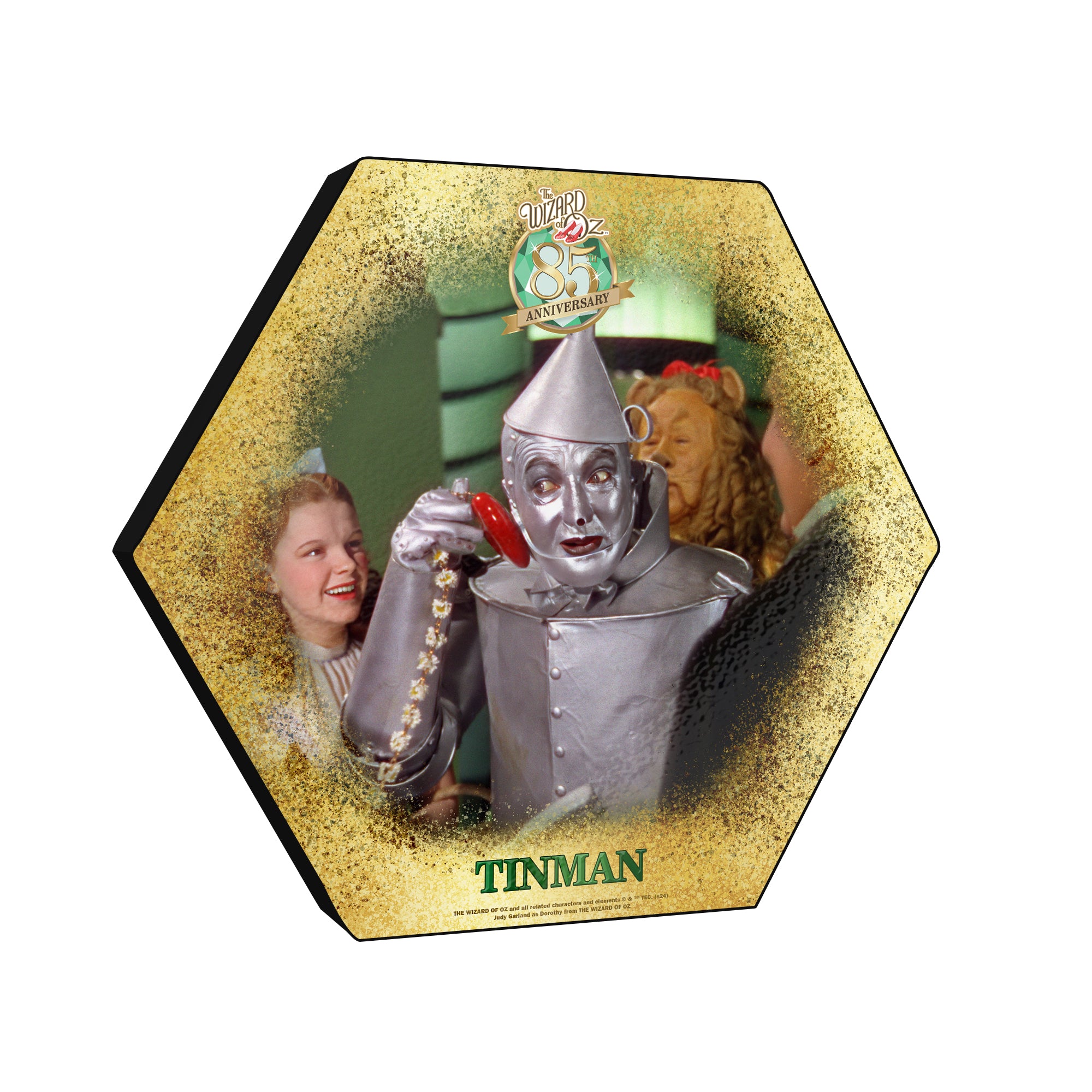 The Wizard of Oz (85th Anniversary - Tinman) KNEXAGON Wood Print WPHEX0420