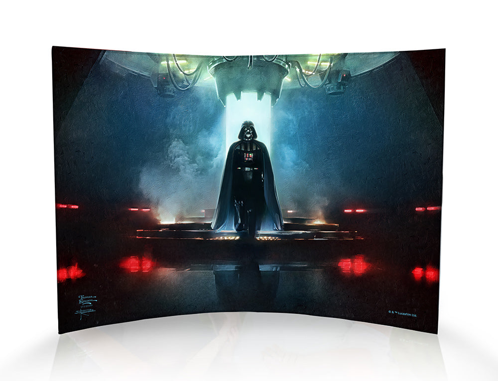 Star Wars (Obi-Wan Kenobi - Darkness Has Arrived) 10 x 7 Curved Acrylic Print ACP1007CUR780