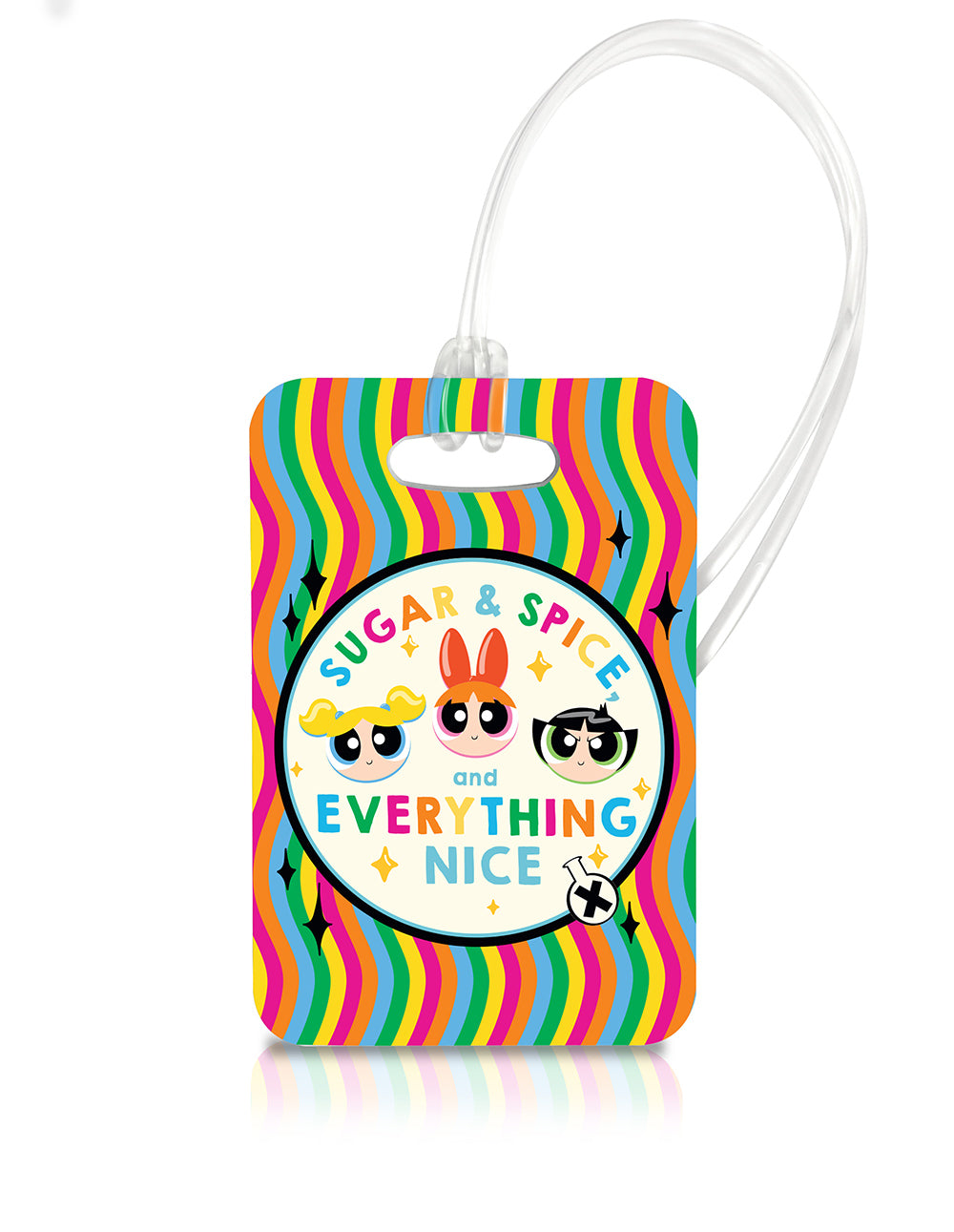 The Powerpuff Girls (Sugar Spice and Everything Nice) Luggage Tag LTREC089
