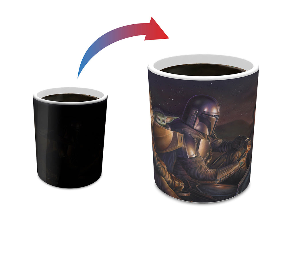 Star Wars (The Mandalorian - Uneasy Alliance) Morphing Mugs®  Heat-Sensitive Mug MMUG1446