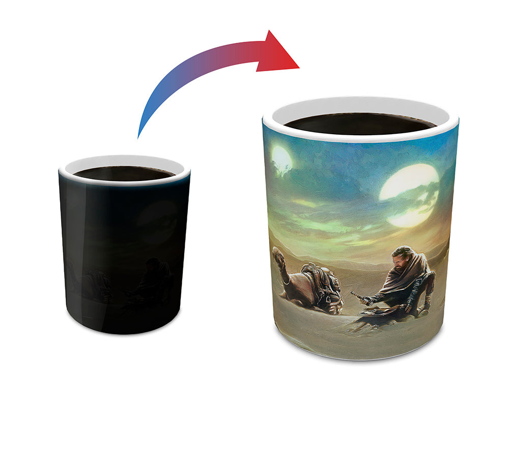Star Wars (Obi-Wan Kenobi - Returning to his Past) Morphing Mugs® Heat-Sensitive Mug MMUG1537