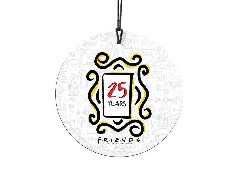 Friends: The TV Series (25 Years) Starfire Hanging Glass Print SPCIR1041