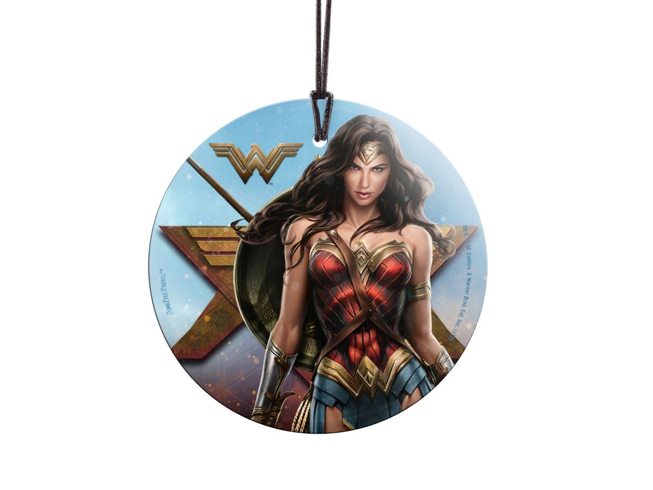Wonder Woman (Strength for Love) StarFire Prints™ Hanging Glass Print SPCIR725