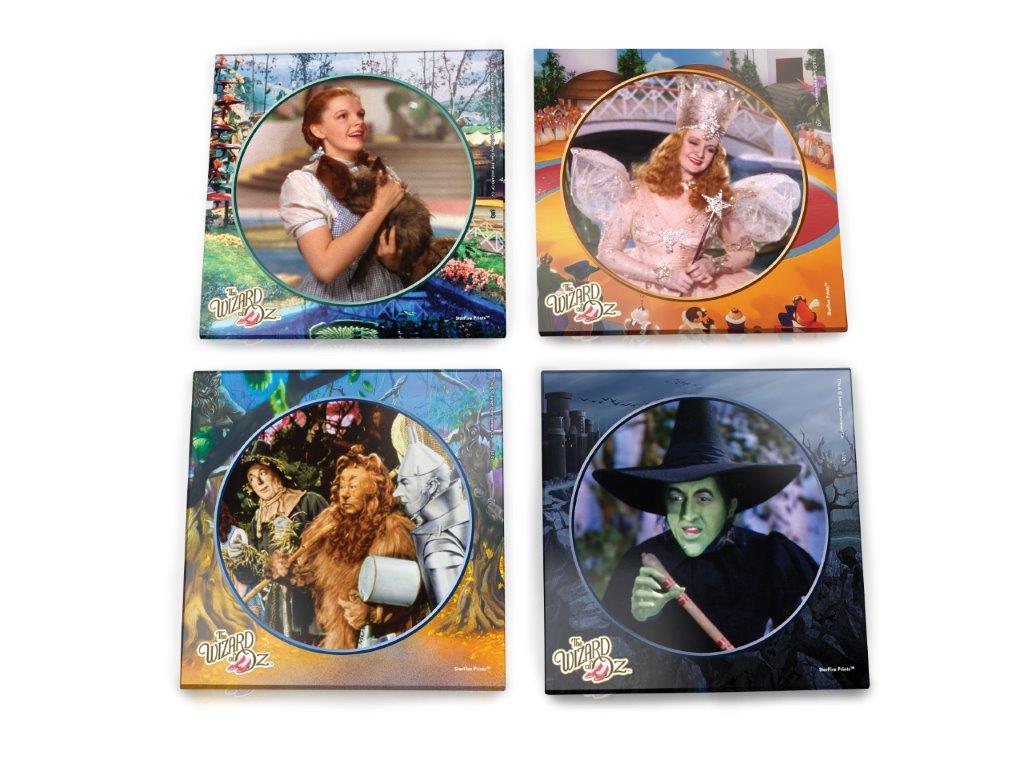 The Wizard of Oz StarFire Prints™ Glass Coaster Set of Four SPCSTR046