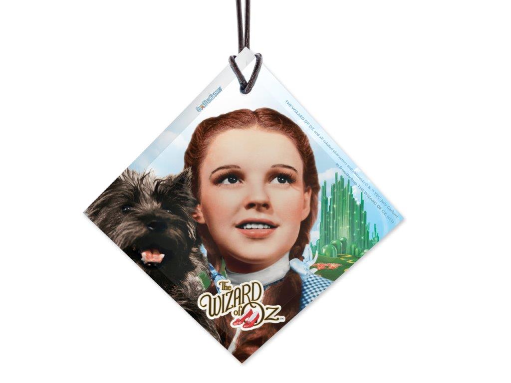 The Wizard of Oz (Dorothy and Toto) StarFire Prints™ Hanging Glass Print SPSQU604