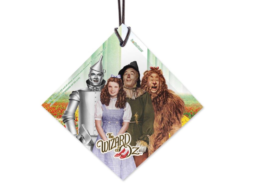 The Wizard of Oz (Foursome) StarFire Prints™ Hanging Glass Print SPSQU605