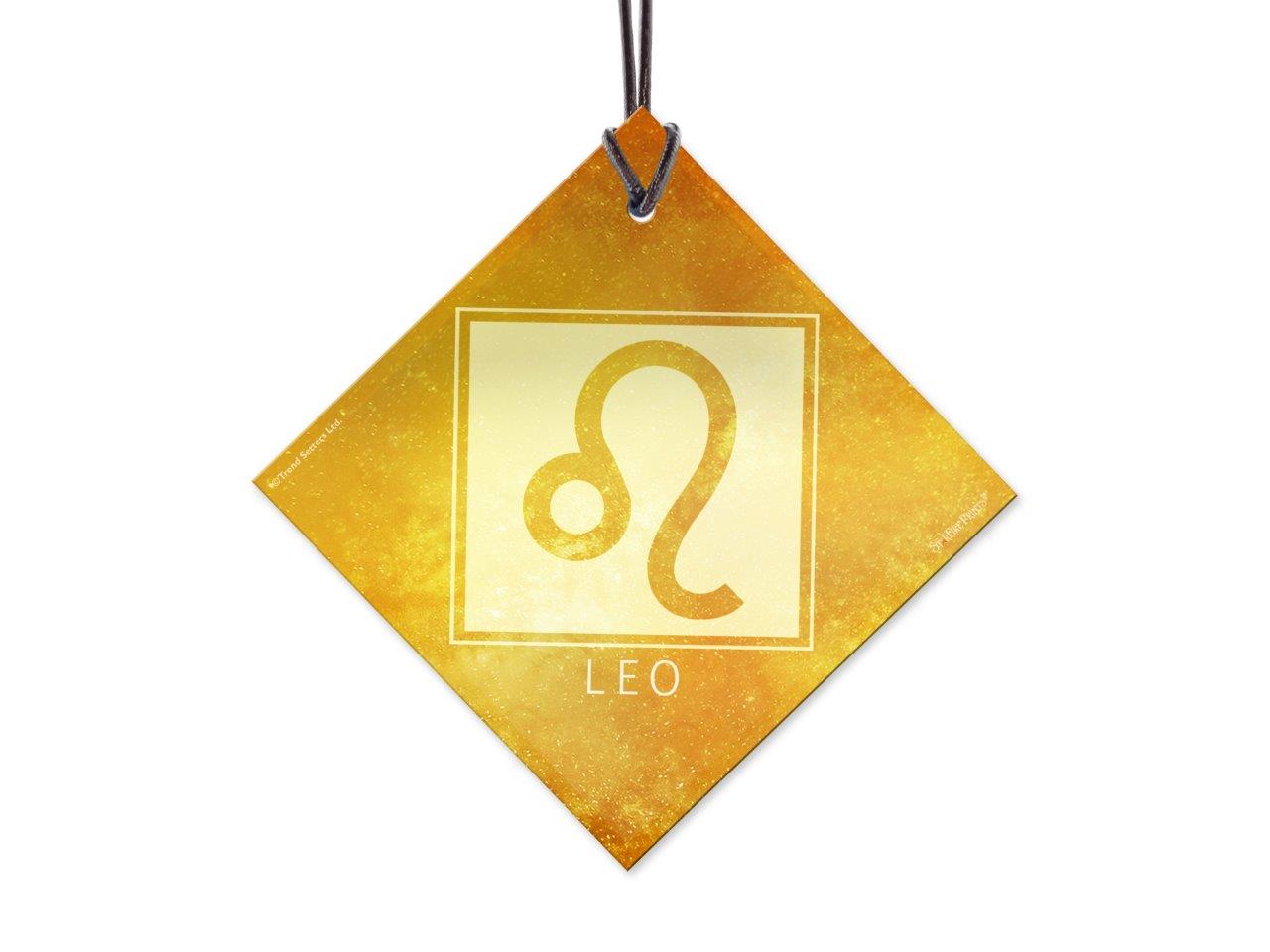 Zodiac Collection (Leo) StarFire Prints™ Hanging Glass Print SPSQU830