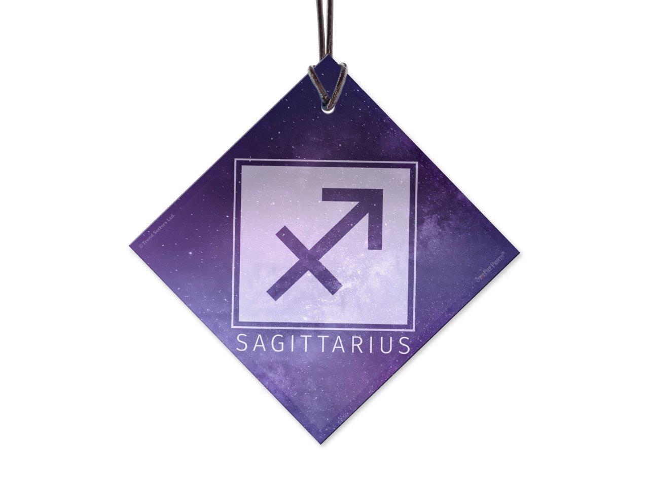 Zodiac Collection (Sagittarius) StarFire Prints™ Hanging Glass Print SPSQU834
